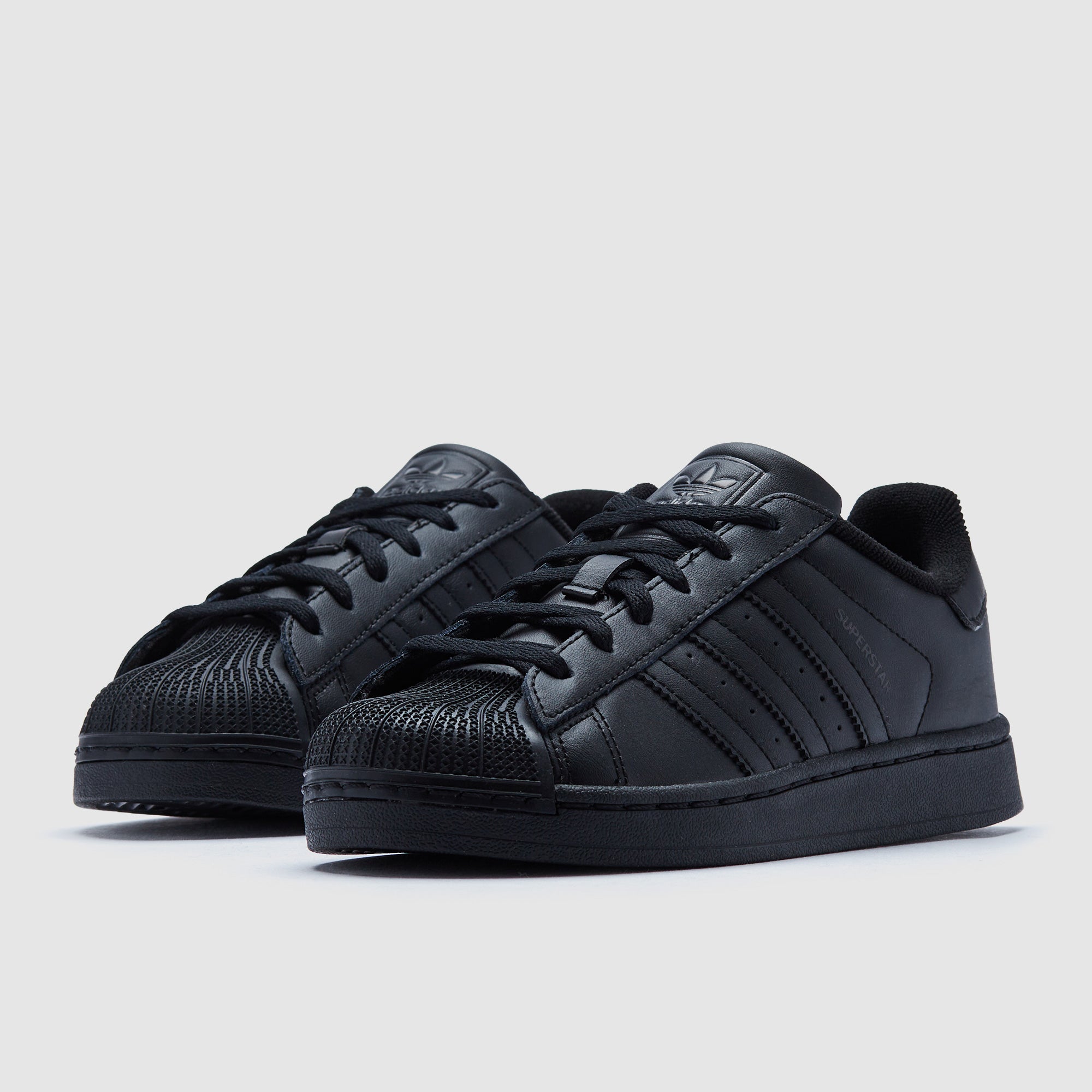 adidas Originals Younger Kids Superstar (PS) - Core Black - Trainers