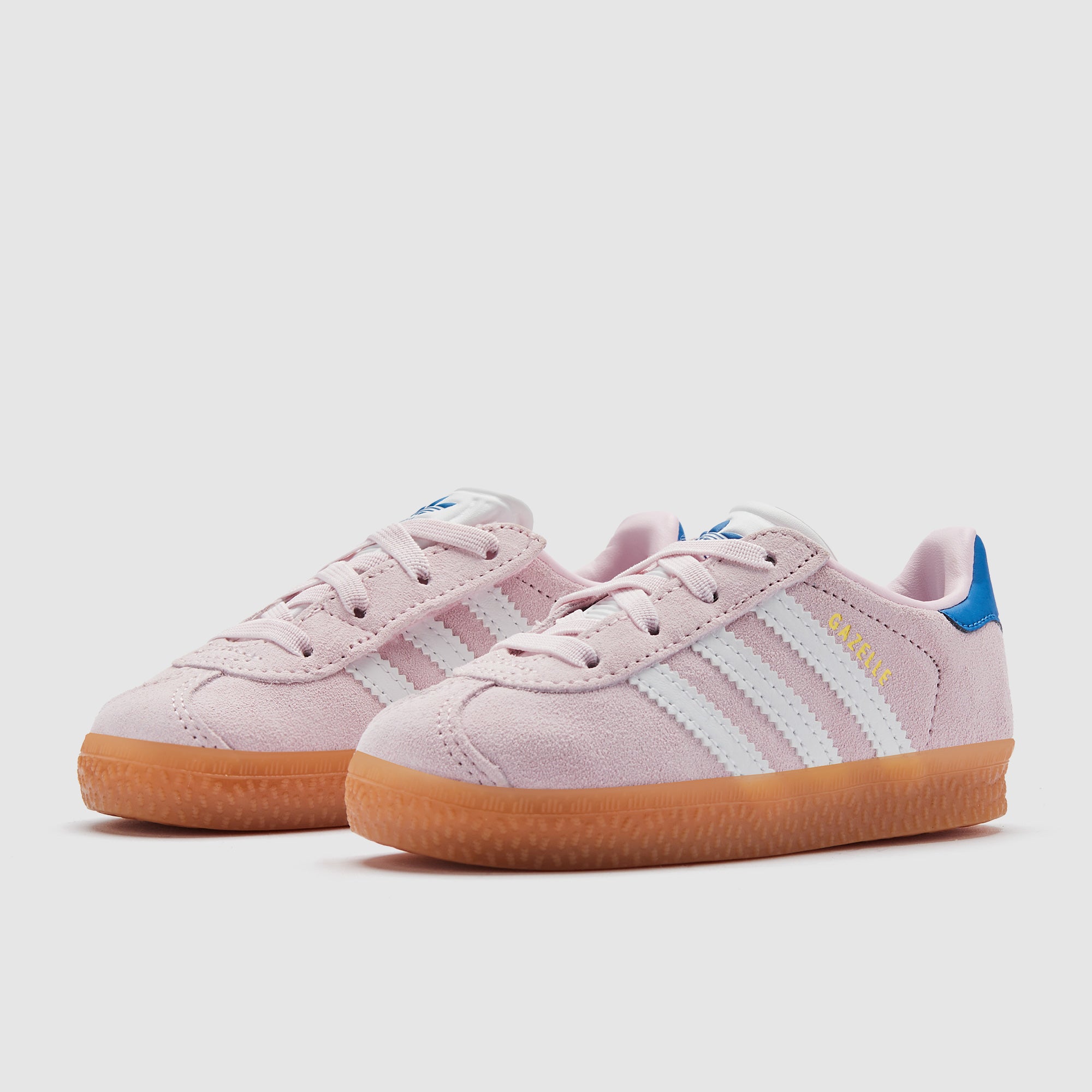 adidas Originals Toddler Gazelle (TD) - Clear Pink/Ftw White/Bluebird -  Trainers