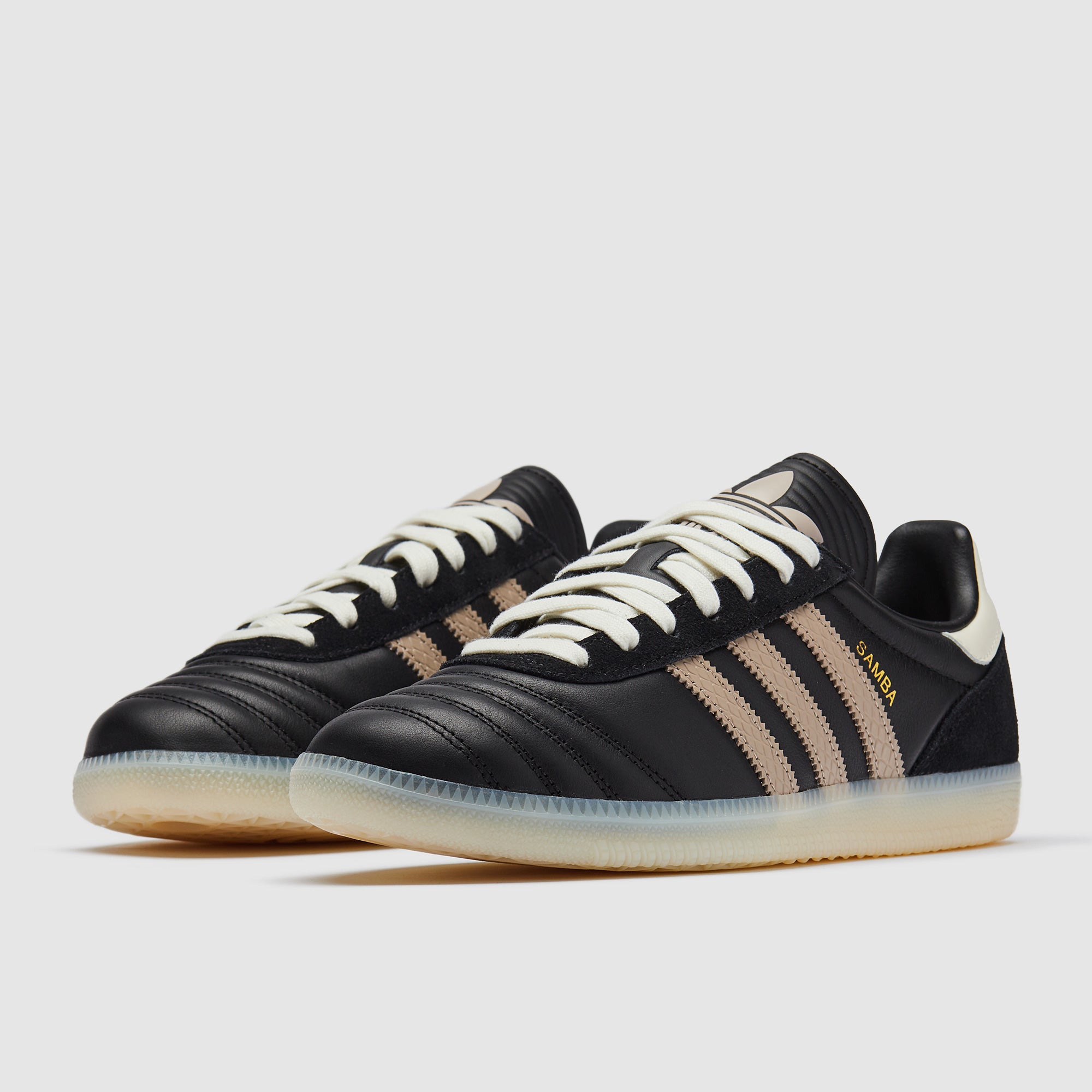 adidas Originals Samba JP - Core Black/Trace Khaki/Cream 