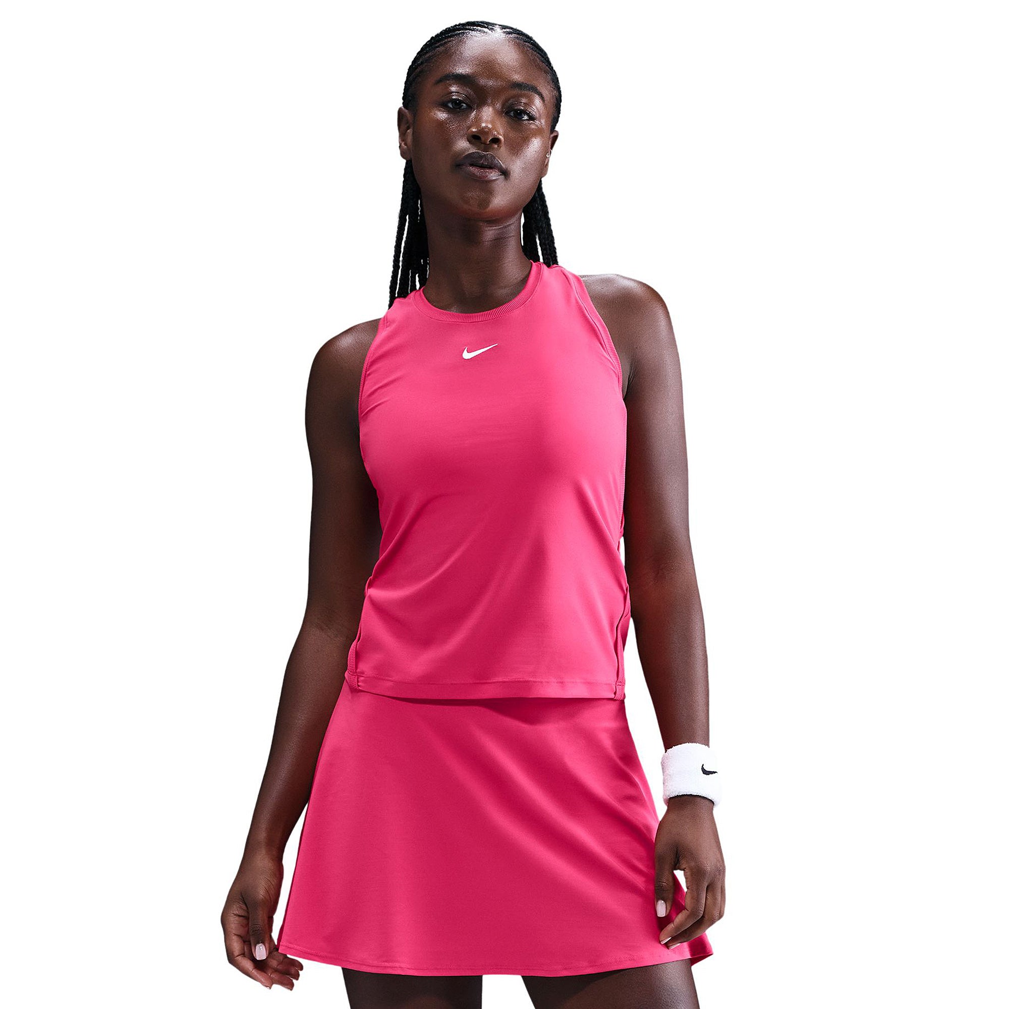 pink nike dress Nike Womens Dri-FIT Victory Tank - Rush Pink/White