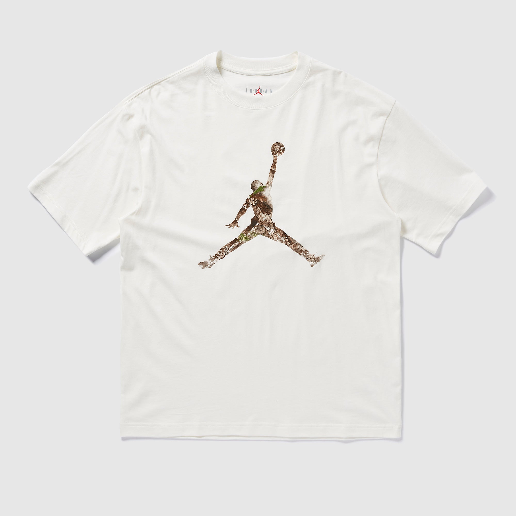 Jordan Brooklyn Realtree Jumpman T-Shirt - Sail/Black - Tops