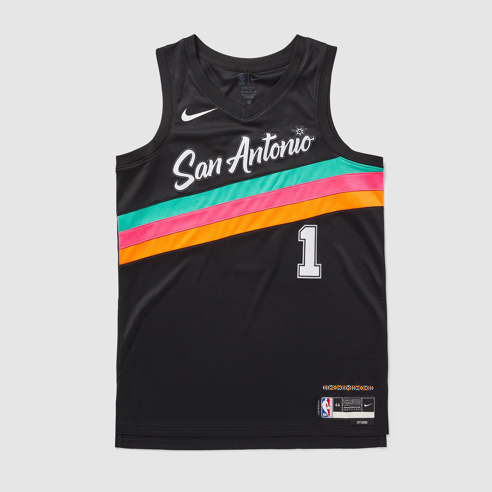 送料無料 サイズ M Nike/NBA Authentic Jersey Nike NBA Victor Wembanyama San Antonio Spurs 2025 City Edition