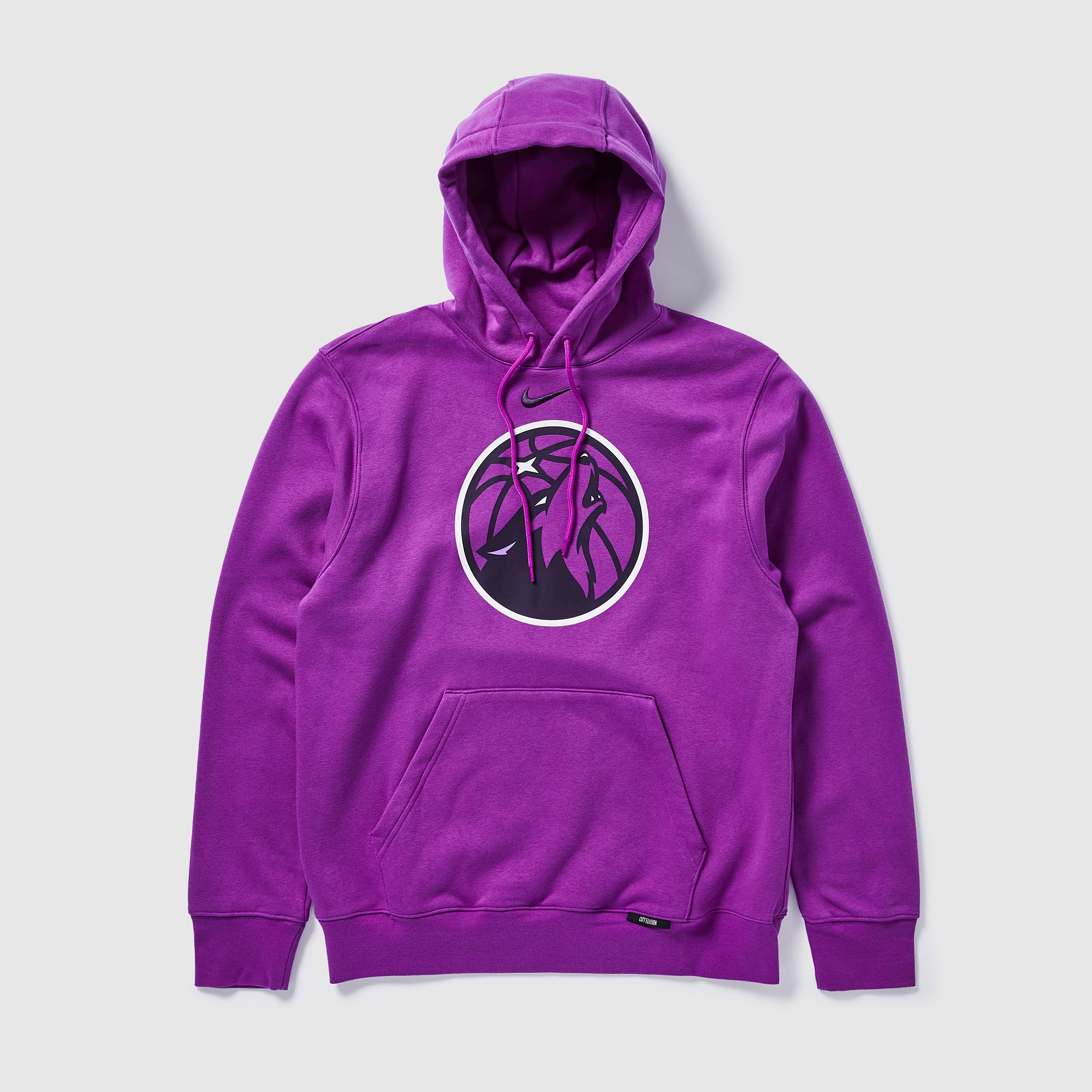 SS2021 ロゴ　ドットアイレット　プルオーバーフーディー Nike NBA Minnesota Timberwolves City Edition Club Logo Hoodie