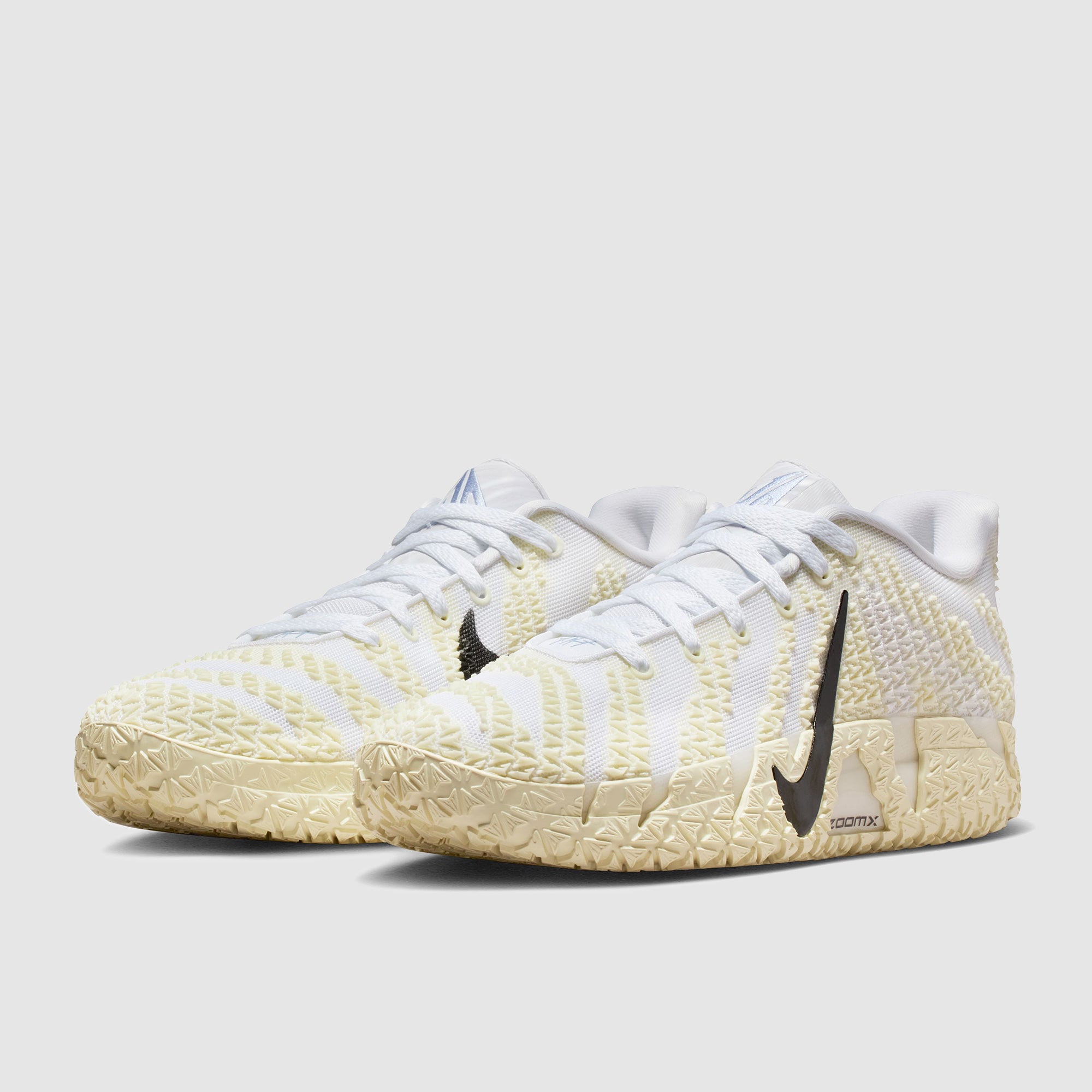 Nike Ja 3 - White/Black/Coconut Milk/Desert Khaki - Trainers