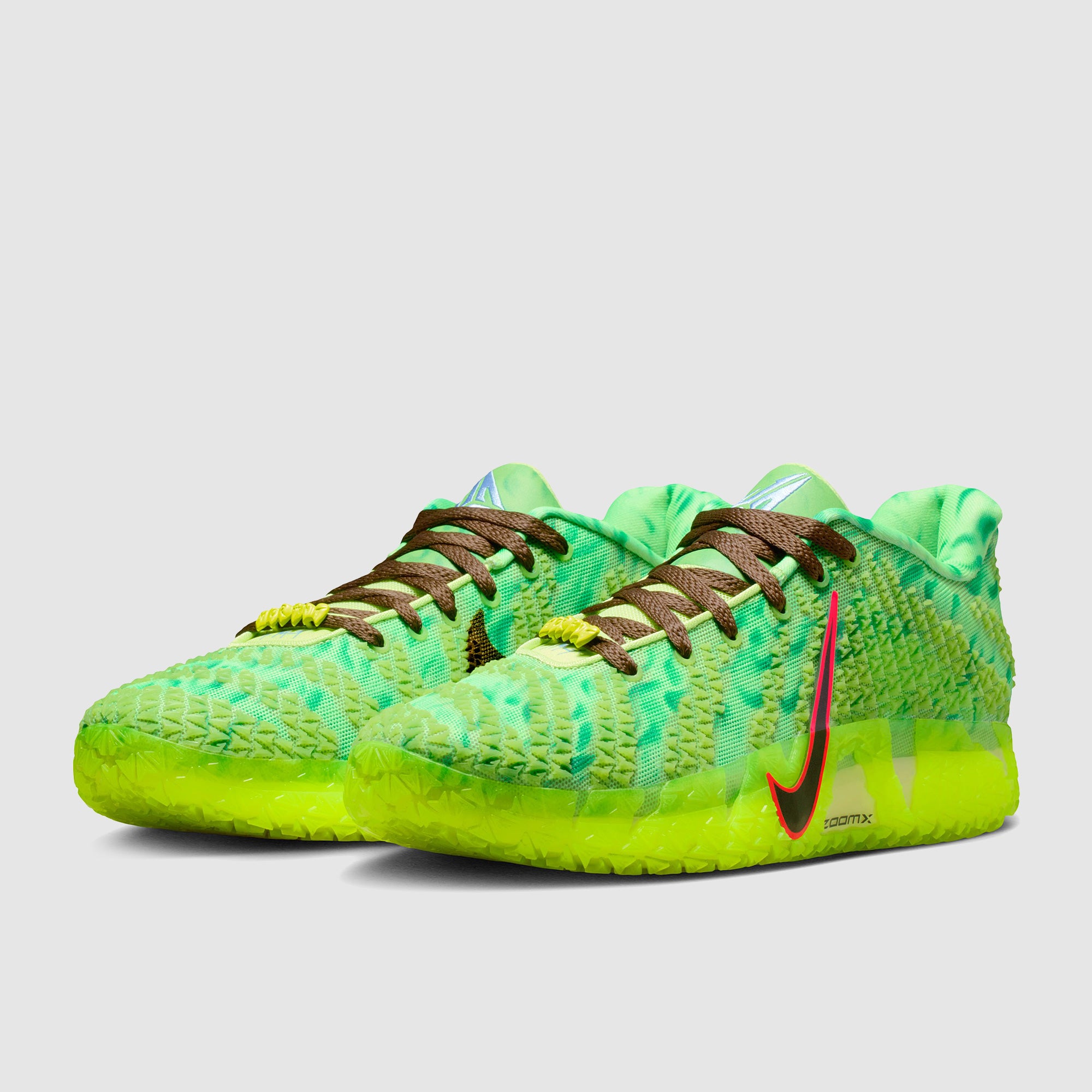 Nike Ja 3 Halloween - Lt Lemon Twist/Black/Hemp/Bright Crimson