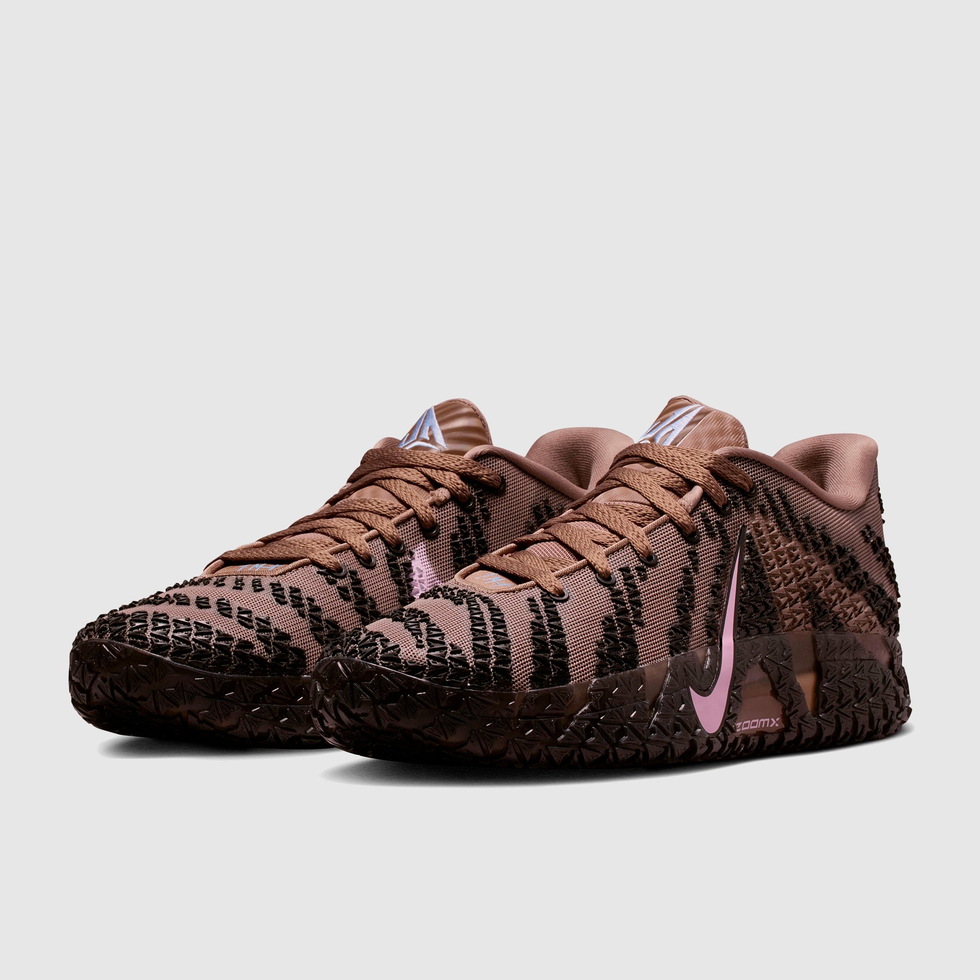 シューズ(男性用) Nike JA 3 EP 9.5 Mink Brown/Pink Foam Nike Ja 3 - Mink Brown/Pink Foam/Black - Trainers - Mens Shoes