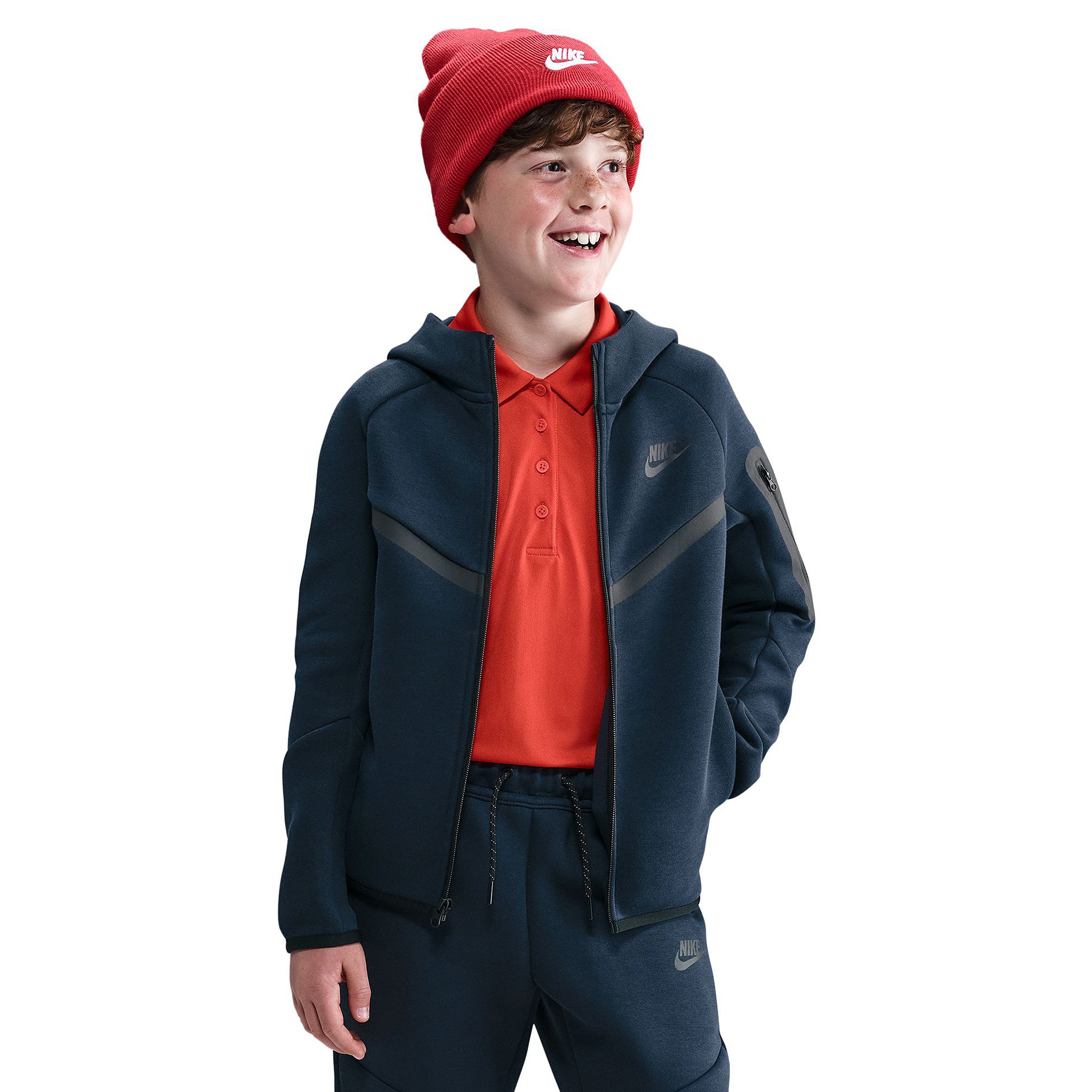 Nike Sportswear Older Kids Tech Fleece Full-Zip Hoodie (8-15Y