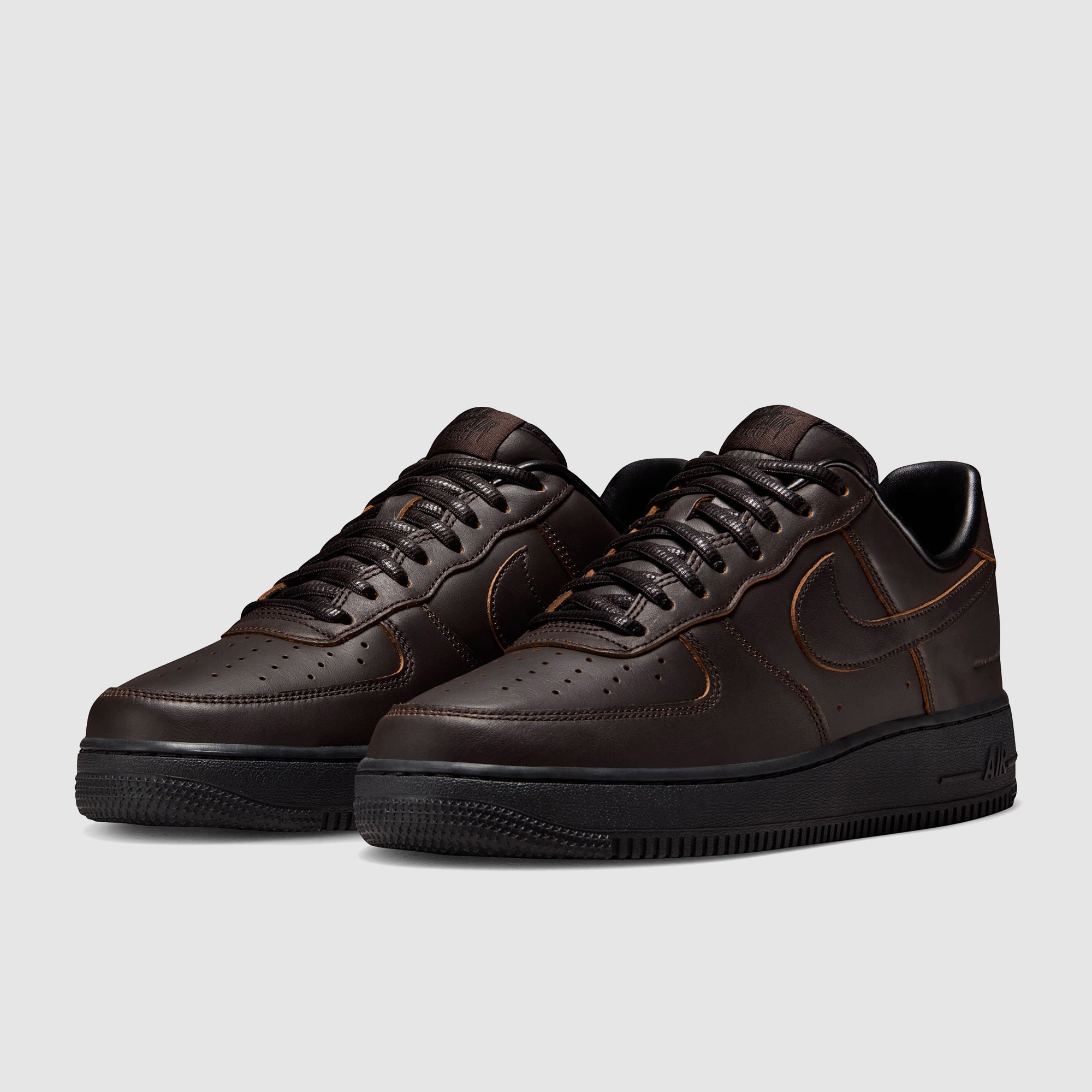 靴 NIKE AIR FORCE 1 '07 Velvet Brown Nike Sportswear Air Force 1 '07 Premium - Velvet Brown/Black