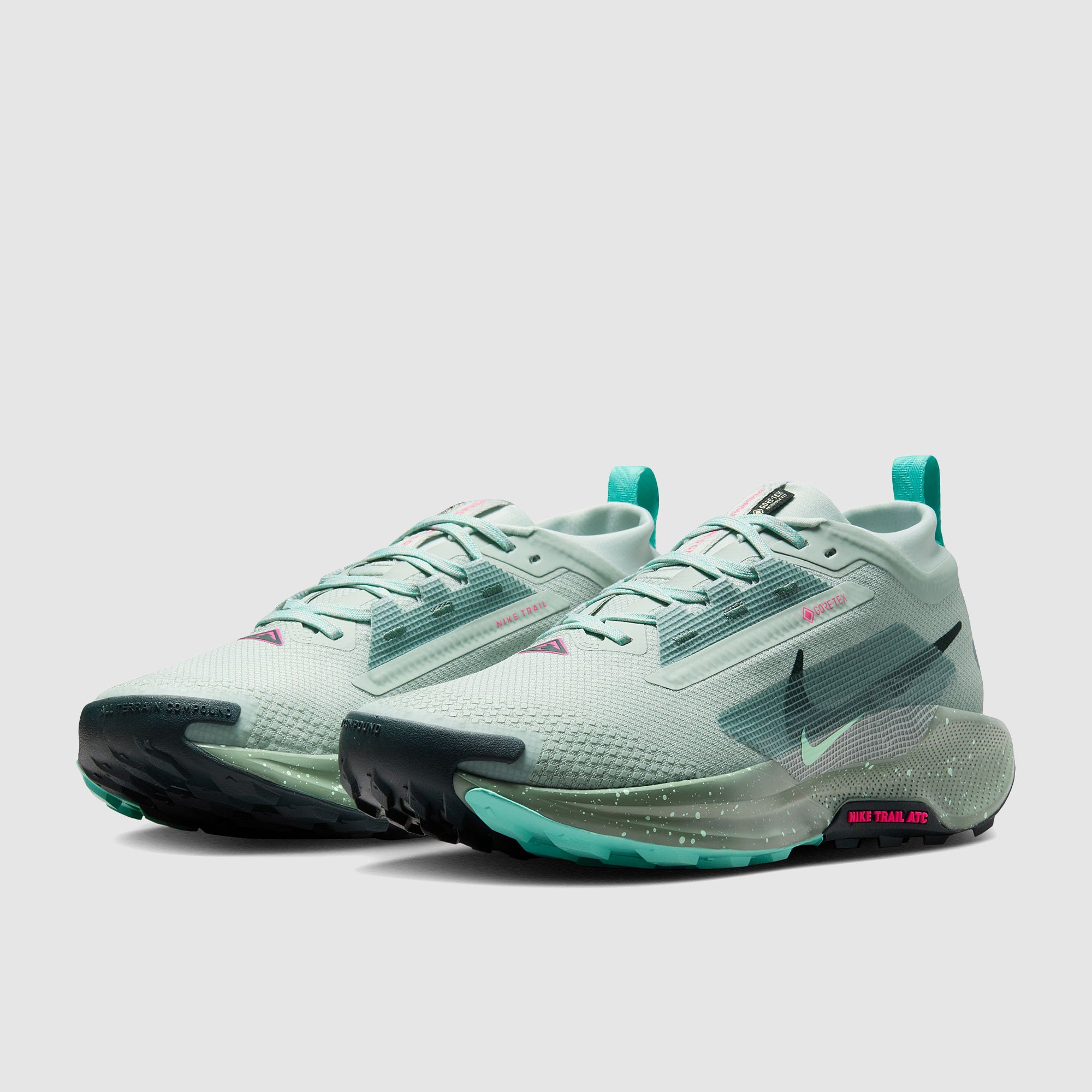 Nike Pegasus Trail 5 GORE-TEX Waterproof - Light Silver/Seaweed
