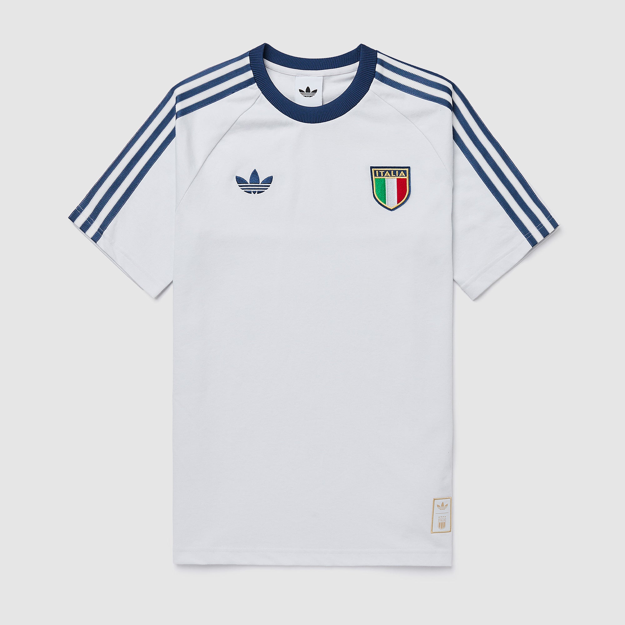adidas Originals Italy 2026 OG T-Shirt - Crystal White - Mens Replica