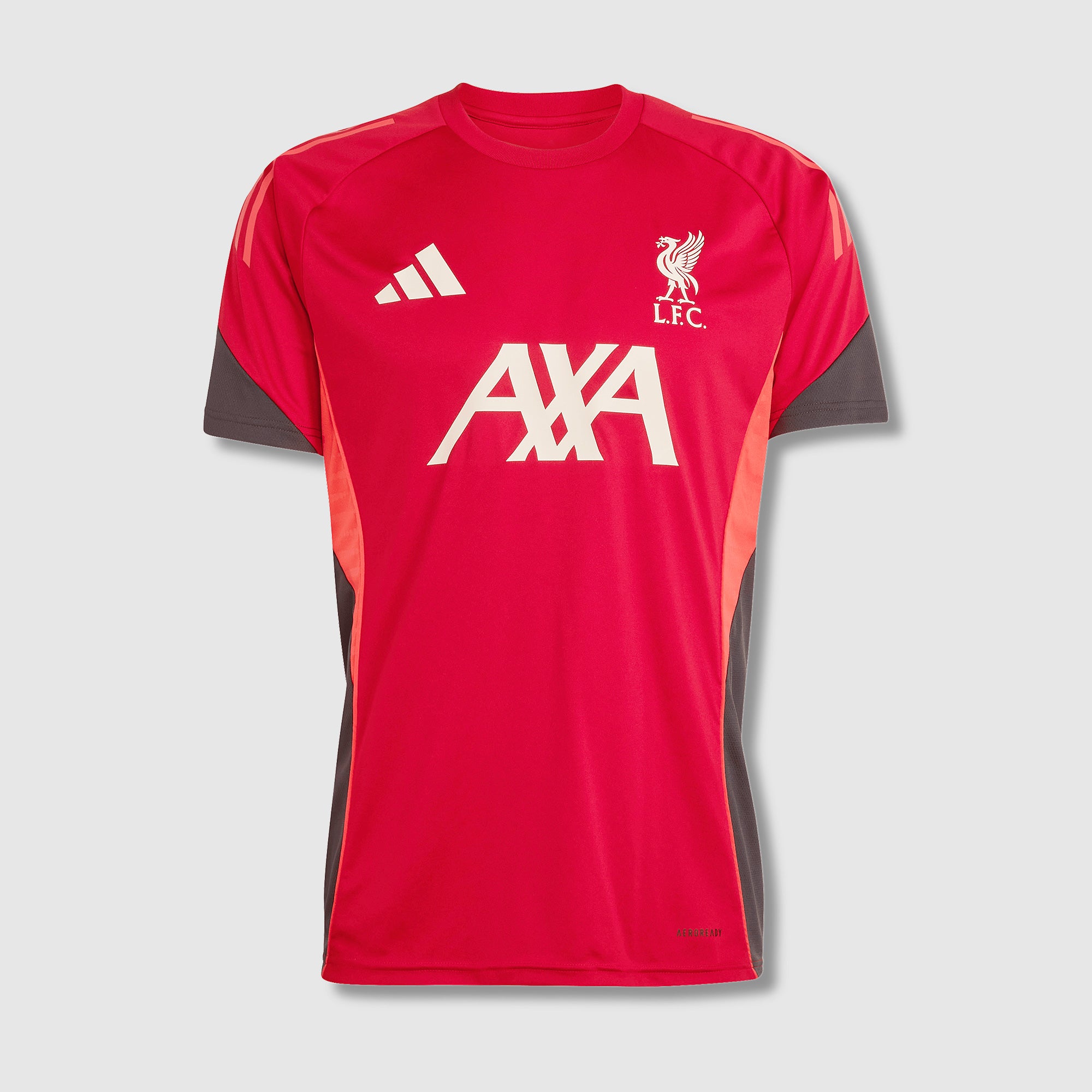  LIVERPOOL FC 赤シャツ adidas Liverpool 25/26 Training Shirt - Strawberry Red - Mens Replica