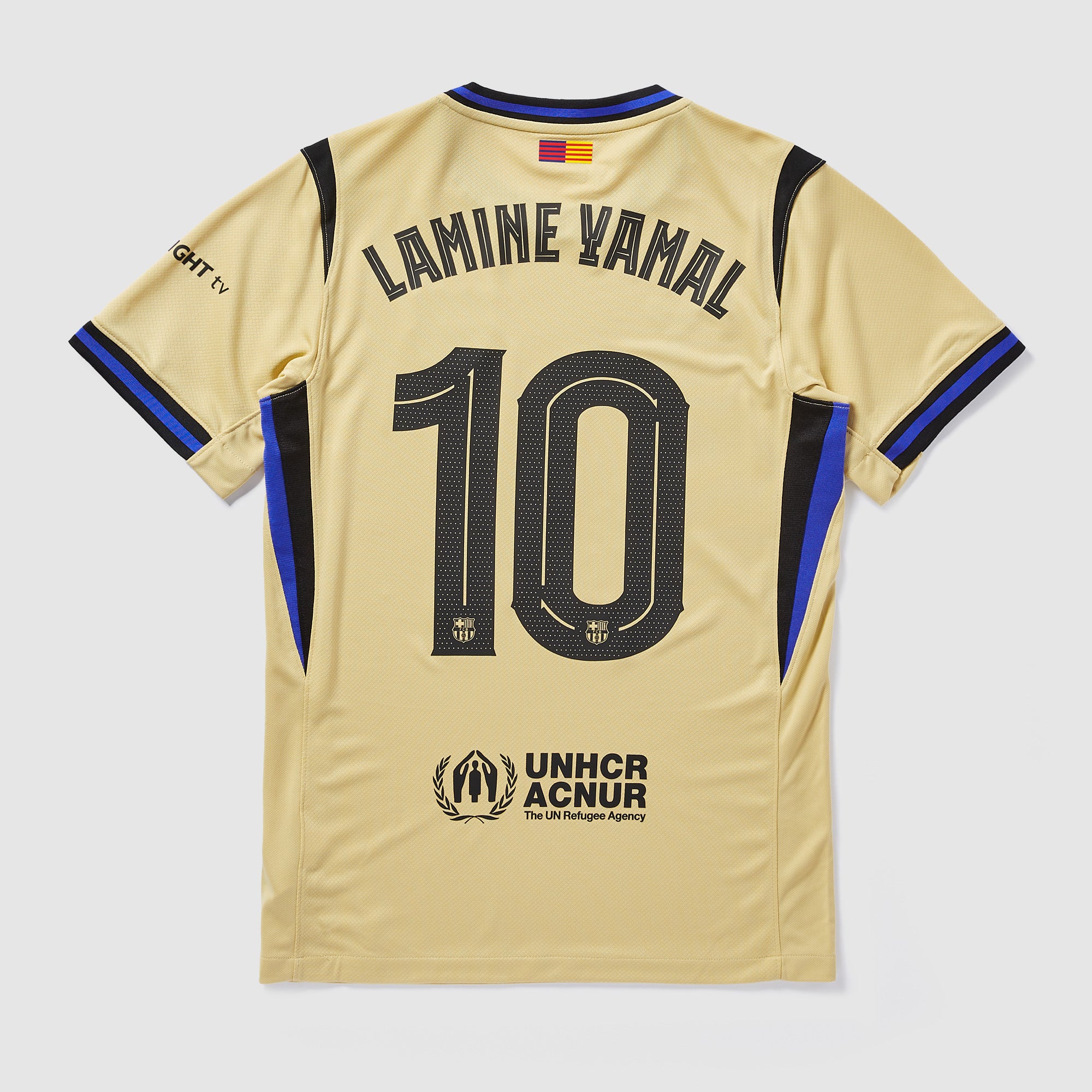 Nike FC Barcelona 25/26 Stadium Away Shirt with Lamine Yamal 10