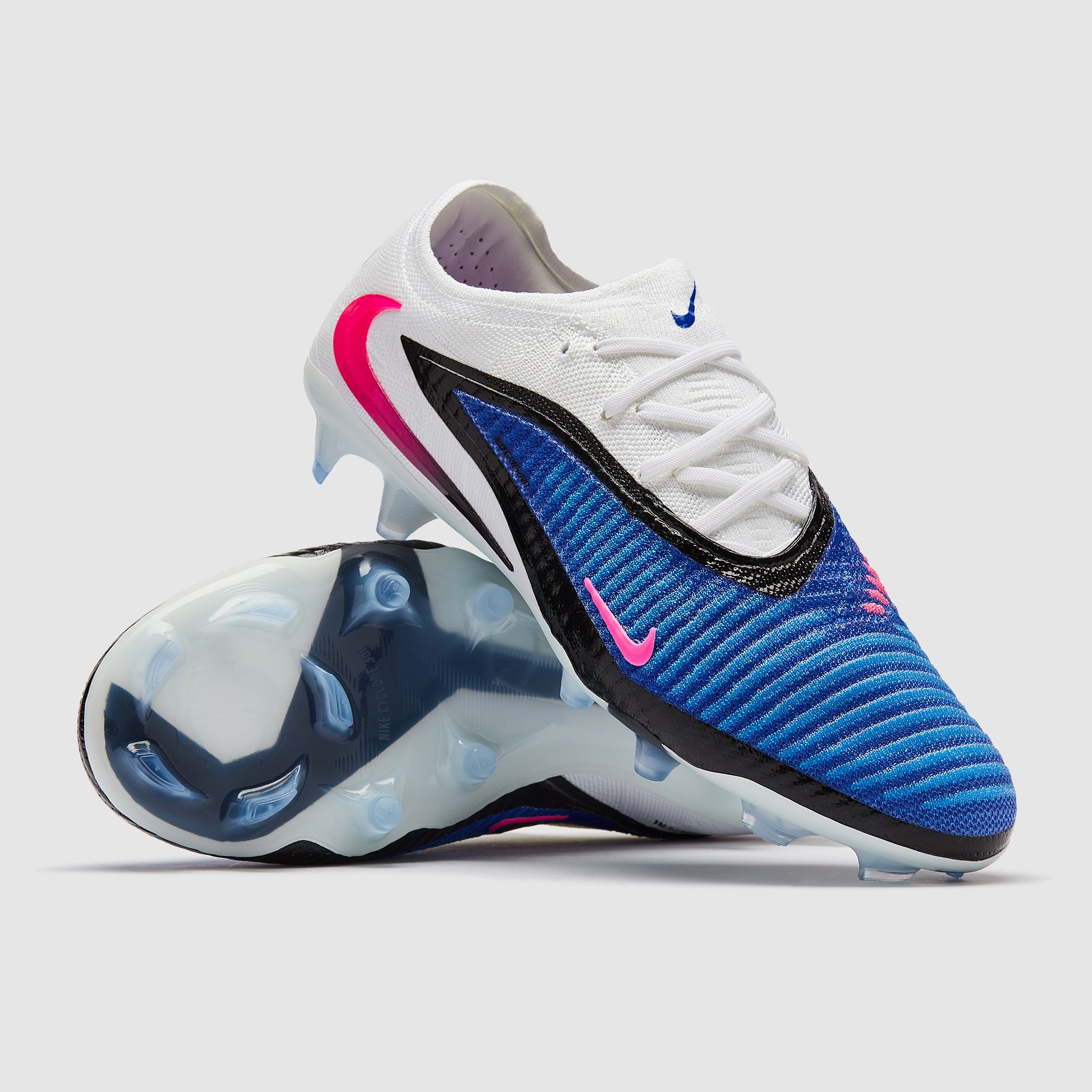 ELITE LOW 6 PHANTOM NIKE シューズ FG Blast/White Blue/Pink Racer - Attack FG Cut Low Elite 6 Phantom Nike シューズ