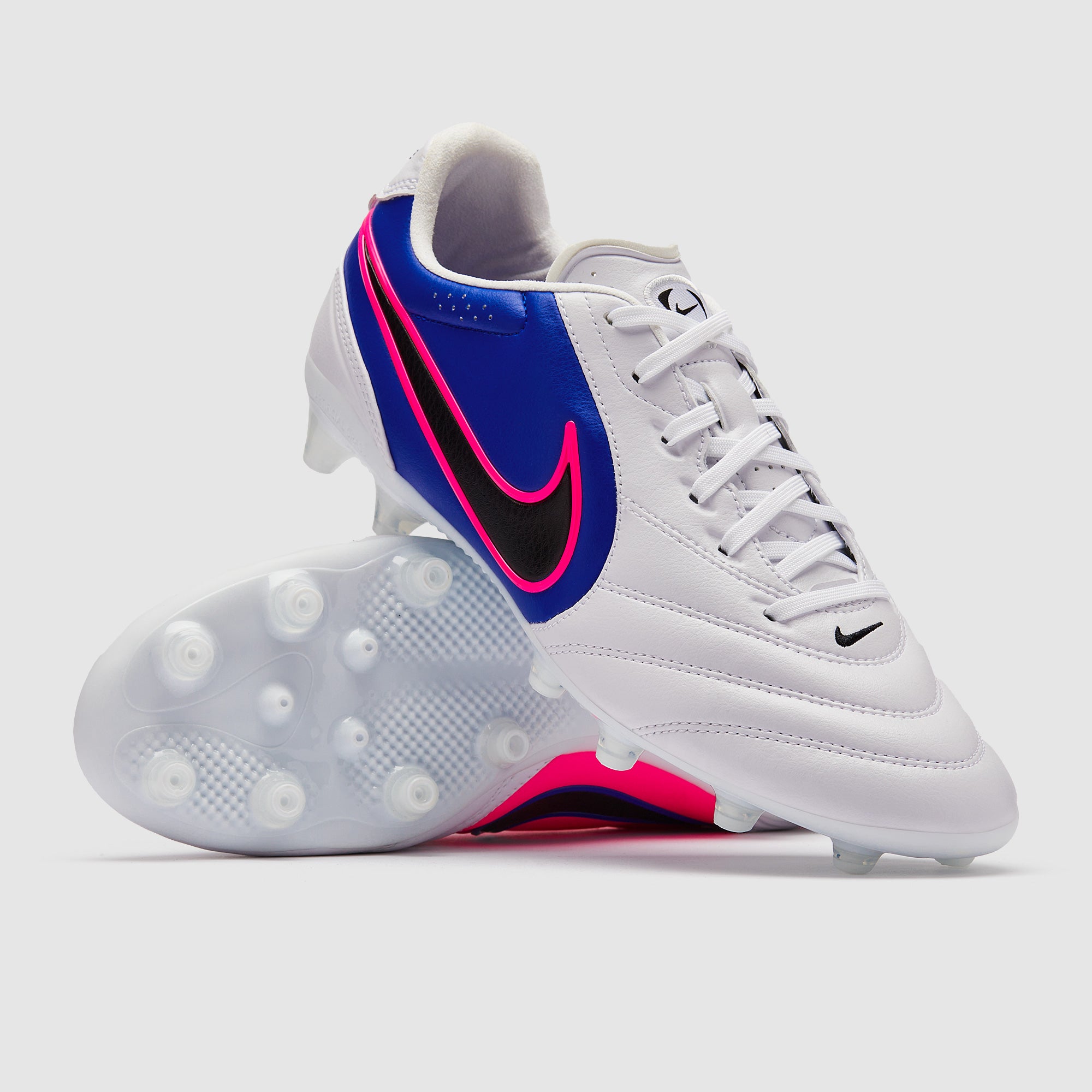 Nike Tiempo Ligera Pro Artificial Grass - White/Black/Racer Blue