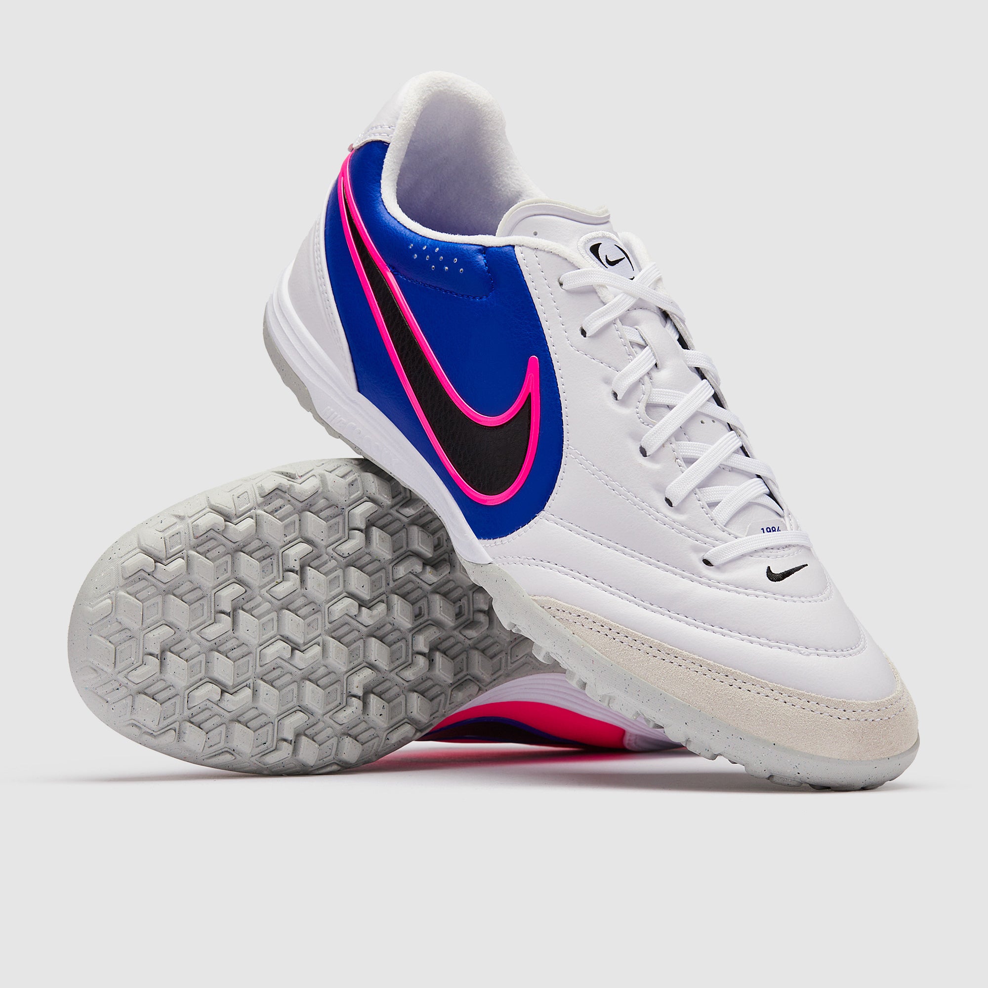 Nike Tiempo Ligera Pro Turf - White/Black/Racer Blue/Pink Blast