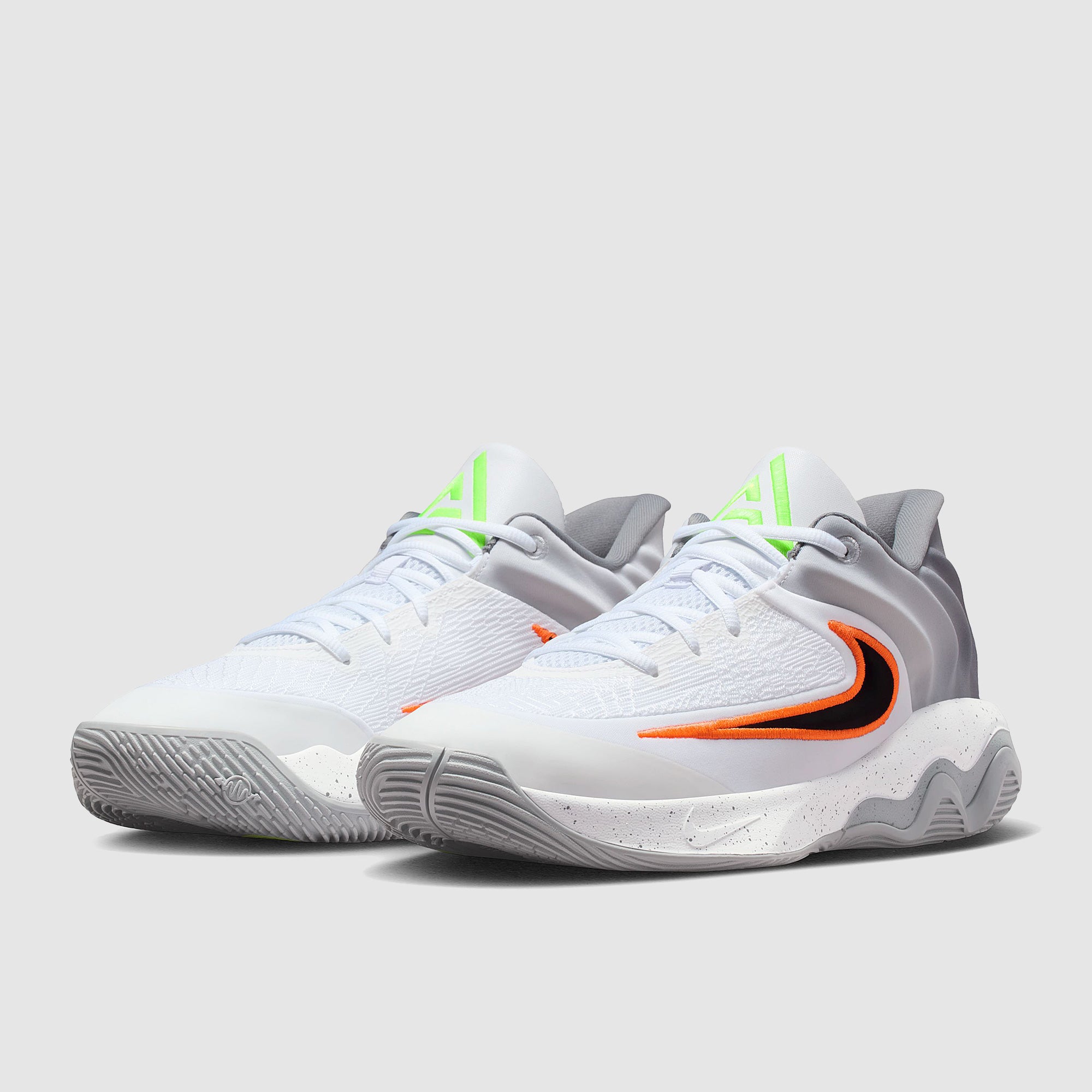 Nike Giannis Immortality 4 - White/Black/Volt/Wolf Grey/Cool Grey