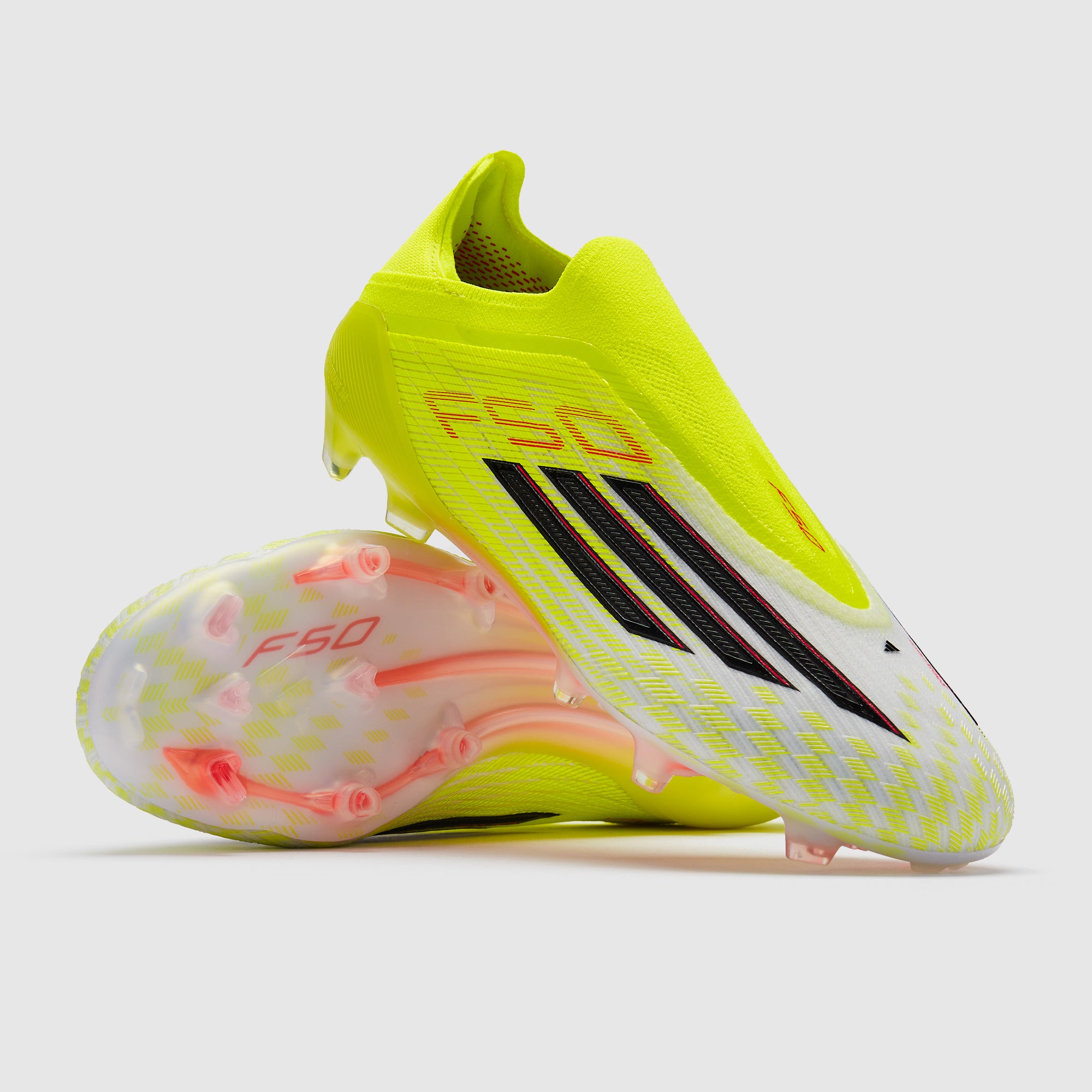 adidas F50 Elite Laceless Firm Ground - Team Solar Yellow/Core