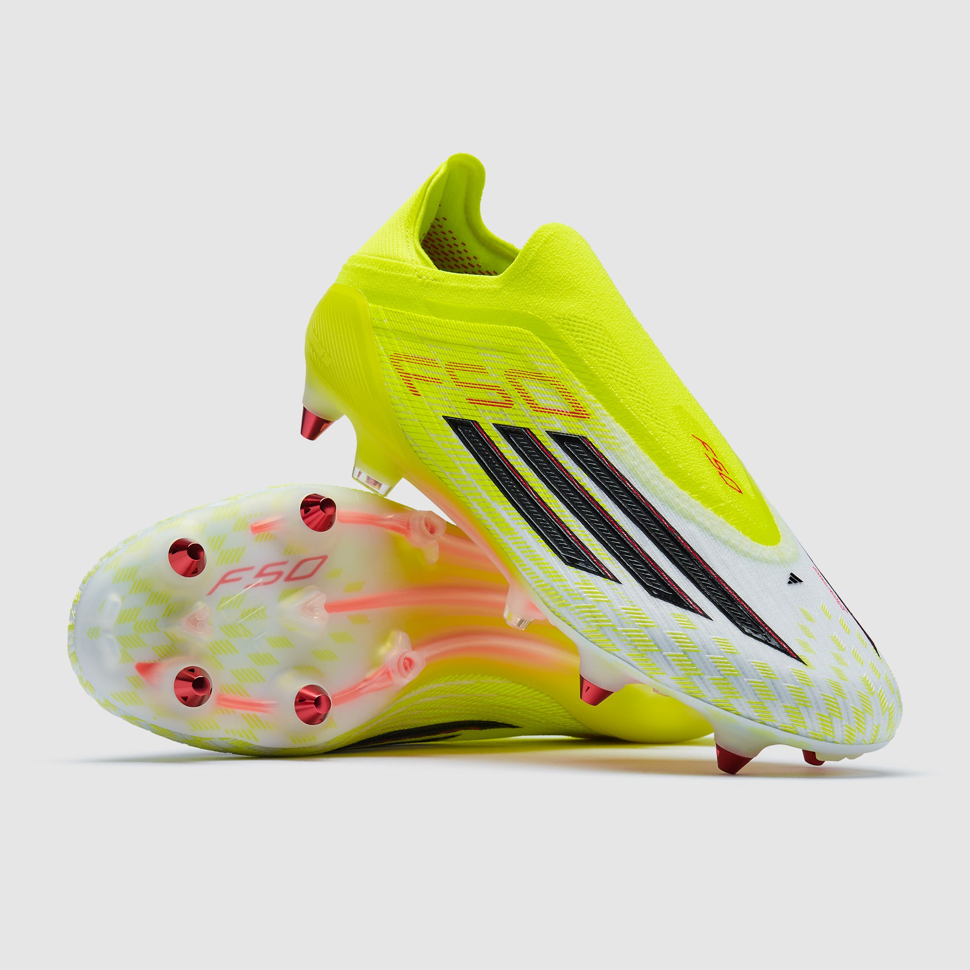 adidas F50 Elite Laceless Soft Ground - Team Solar Yellow/Core 