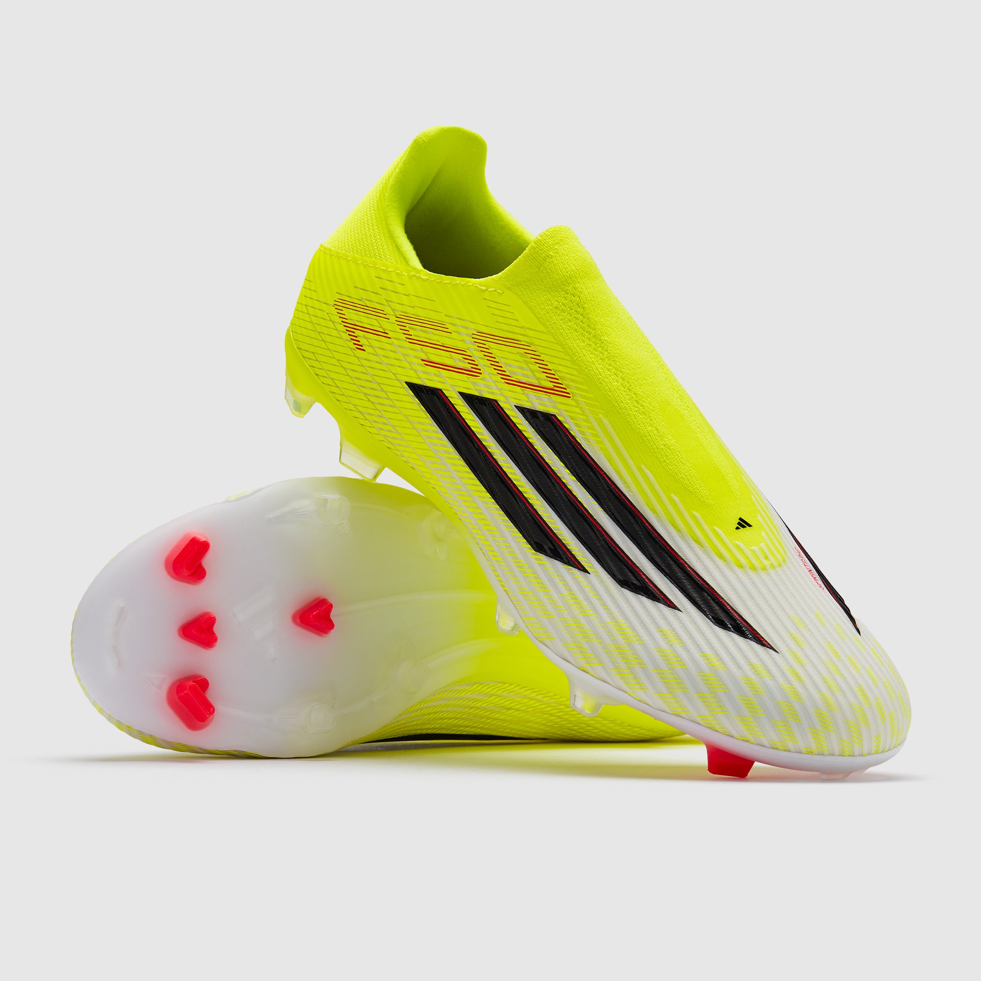  アディゼロ F50 adidas F50 League Laceless Firm Ground/Mixed Ground - Team Solar