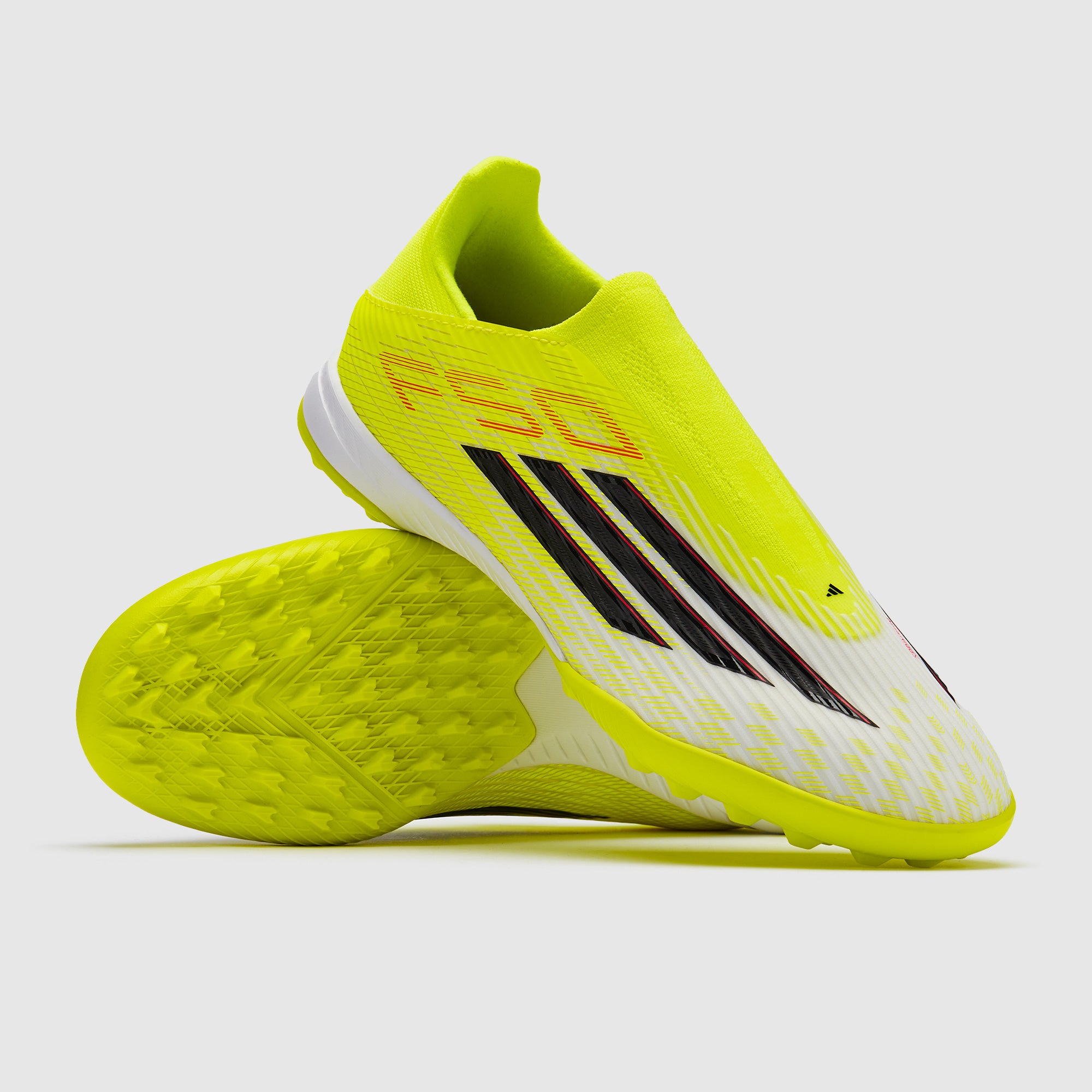 adidas F50 League Laceless Turf - Team Solar Yellow/Core Black