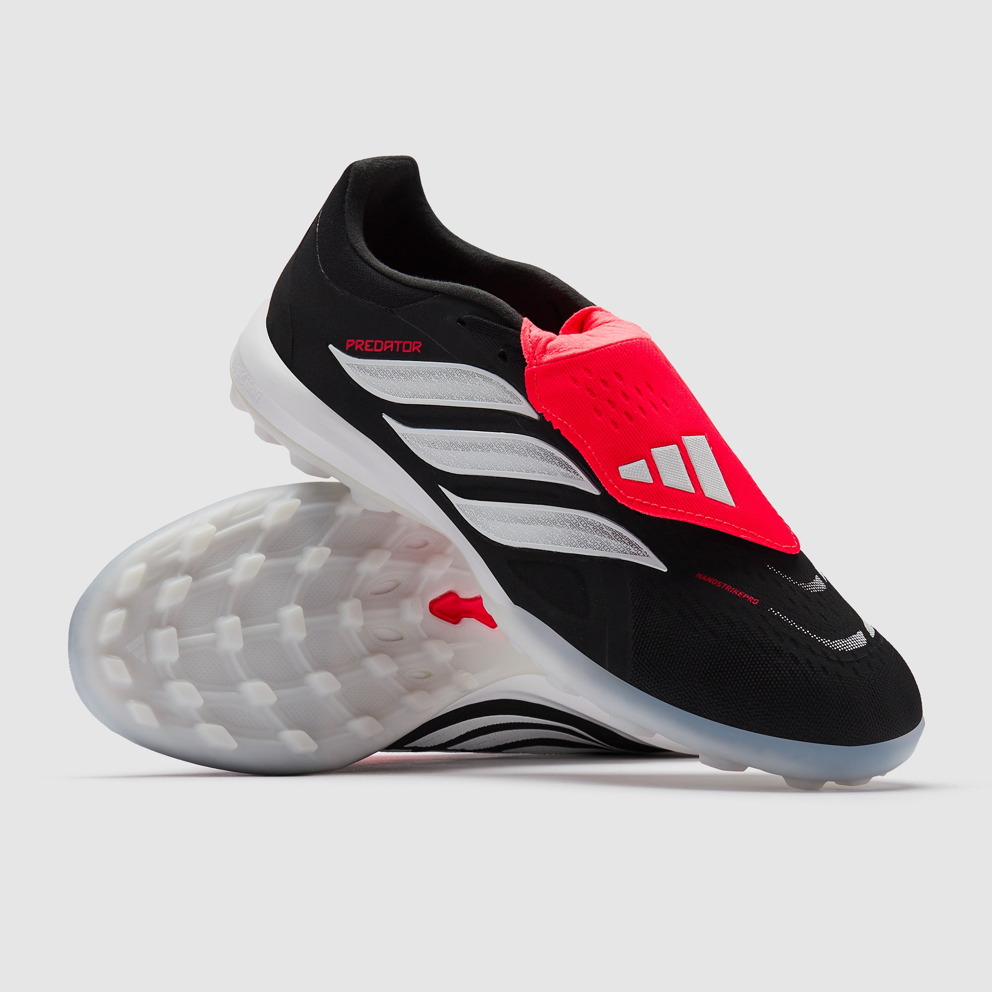 adidas Predator Pro Tongue Turf - Core Black/Ftwr White/Lucid Red