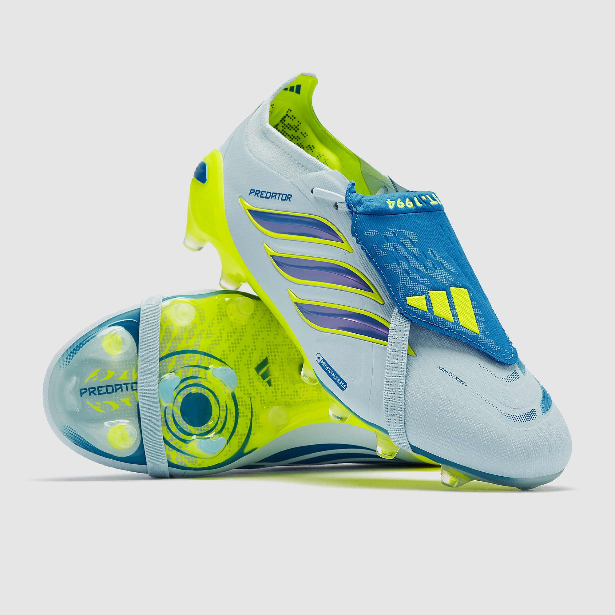 adidas Predator Elite Tongue Artificial Grass - Crystal Sky/Ray