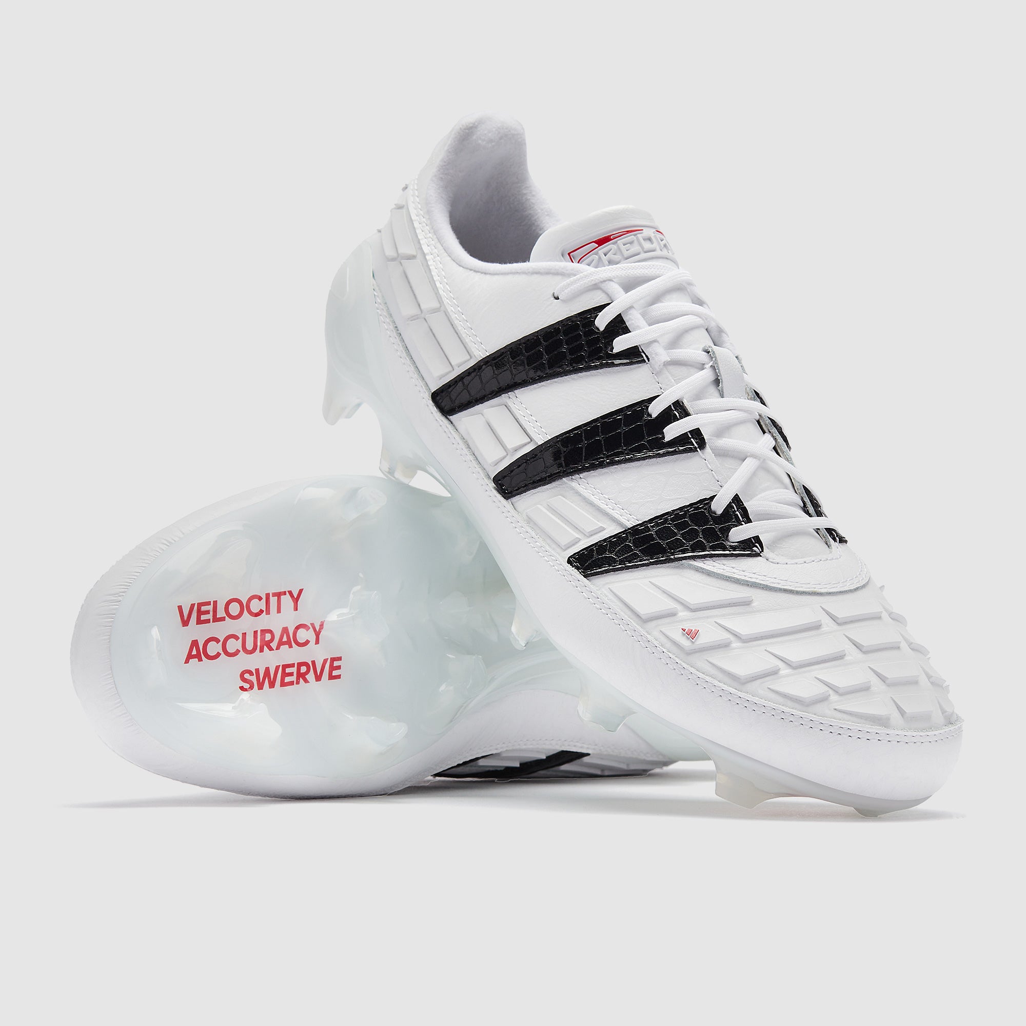 プレデター94 25.5 adidas Predator 94 Reverse Firm Ground - Ftwr White/Core Black