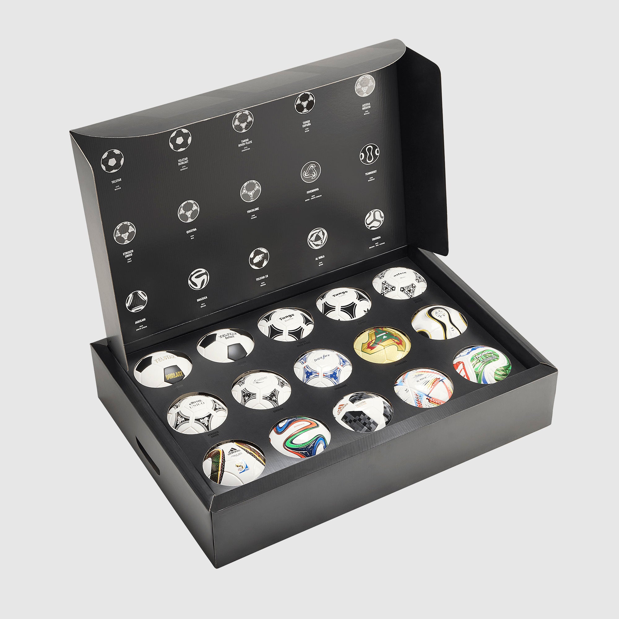 【ay1030】FIFA WORLD CUP スペシャルセット adidas FIFA World Cup Historical Mini Ball Set - White - Footballs
