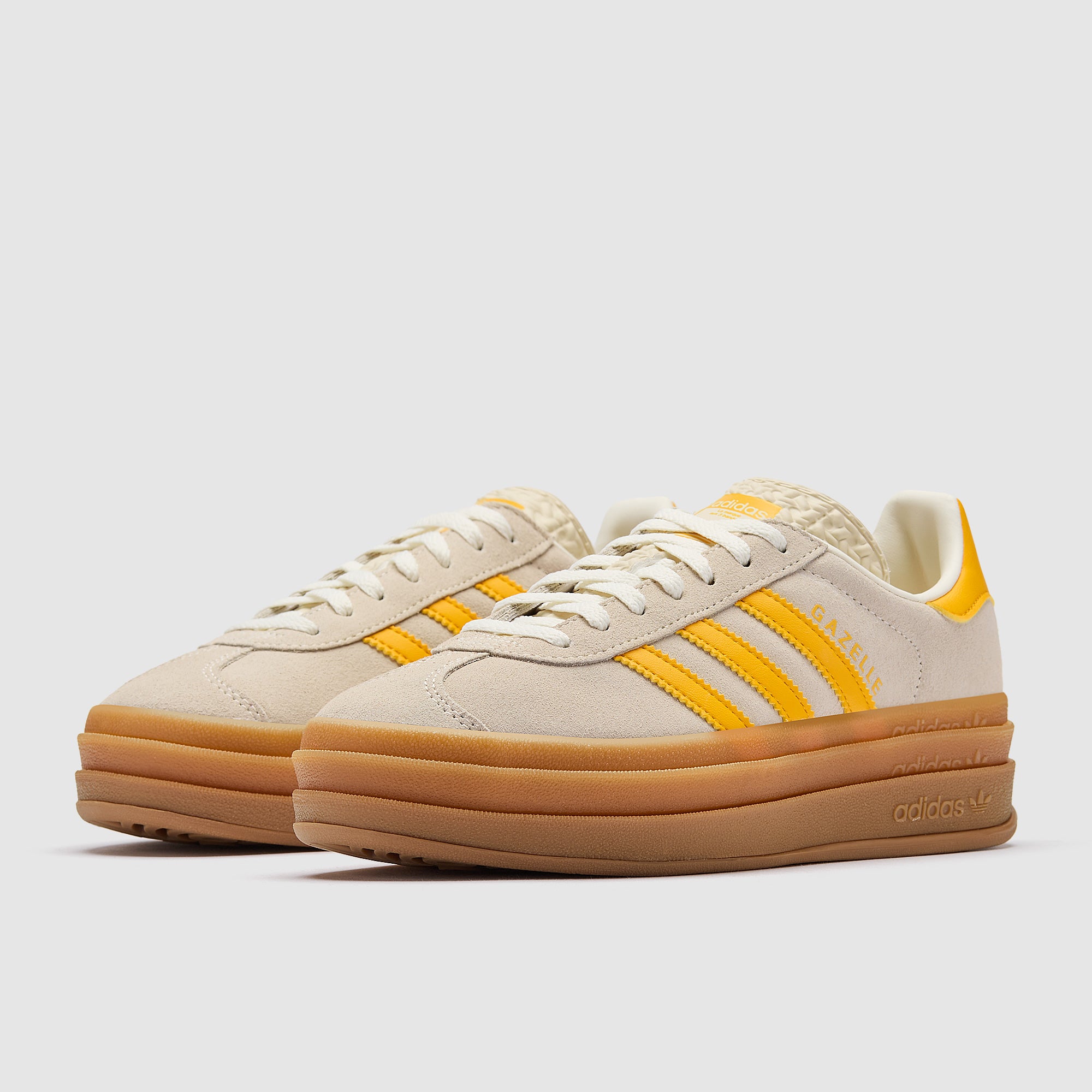 adidas Originals Older Kids Gazelle Bold (GS) - Wonder White/Crew 