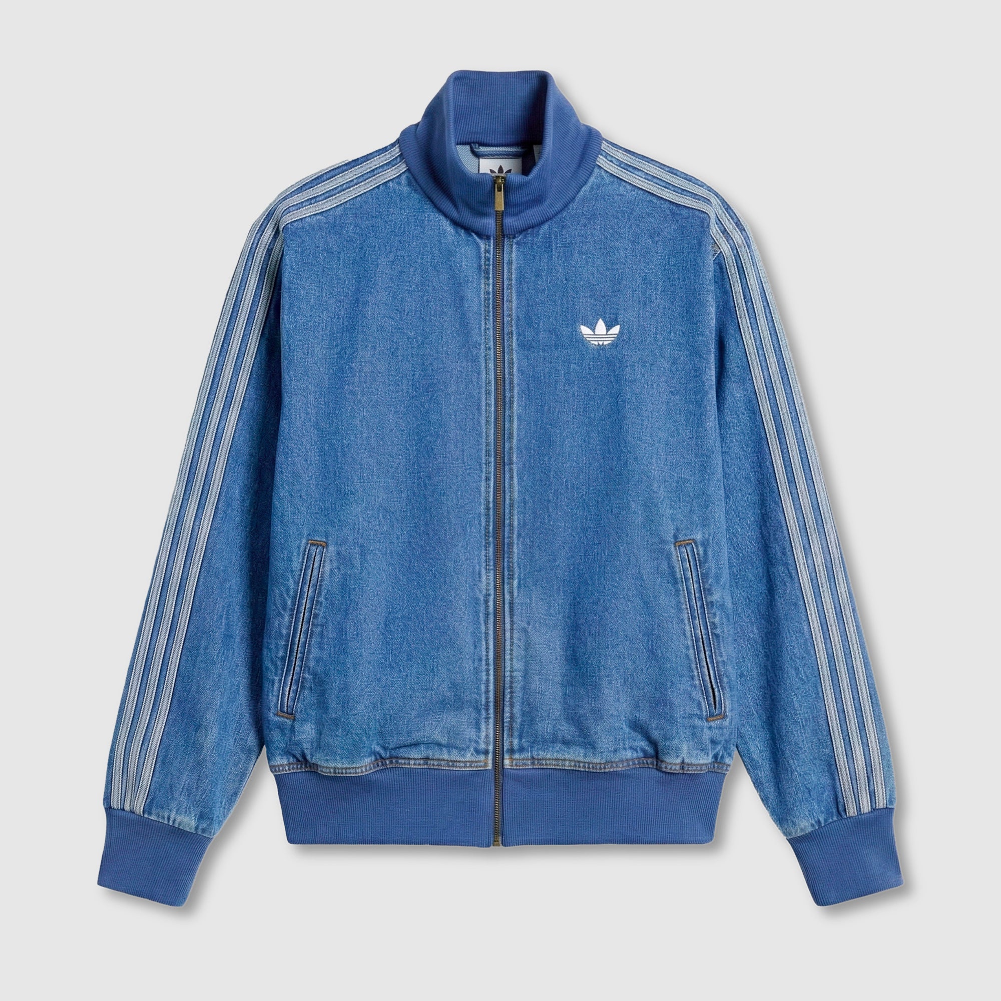 adidas Originals Firebird Track Top - Medium Vintage Denim - Tops