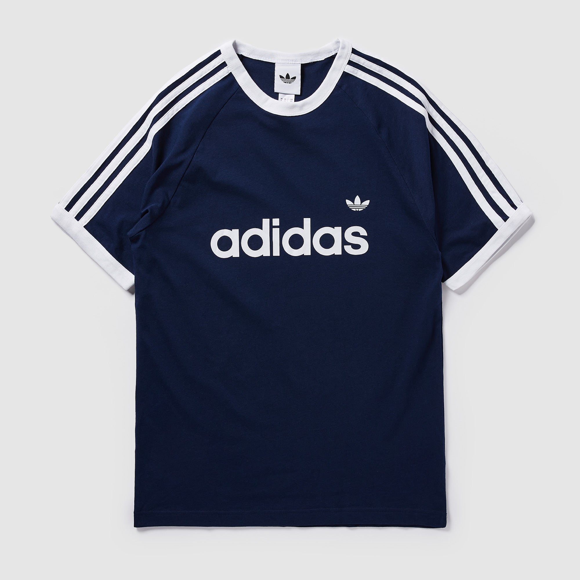 adidas Originals Ringer T-Shirt - Night Indigo - Tops - Mens Clothing