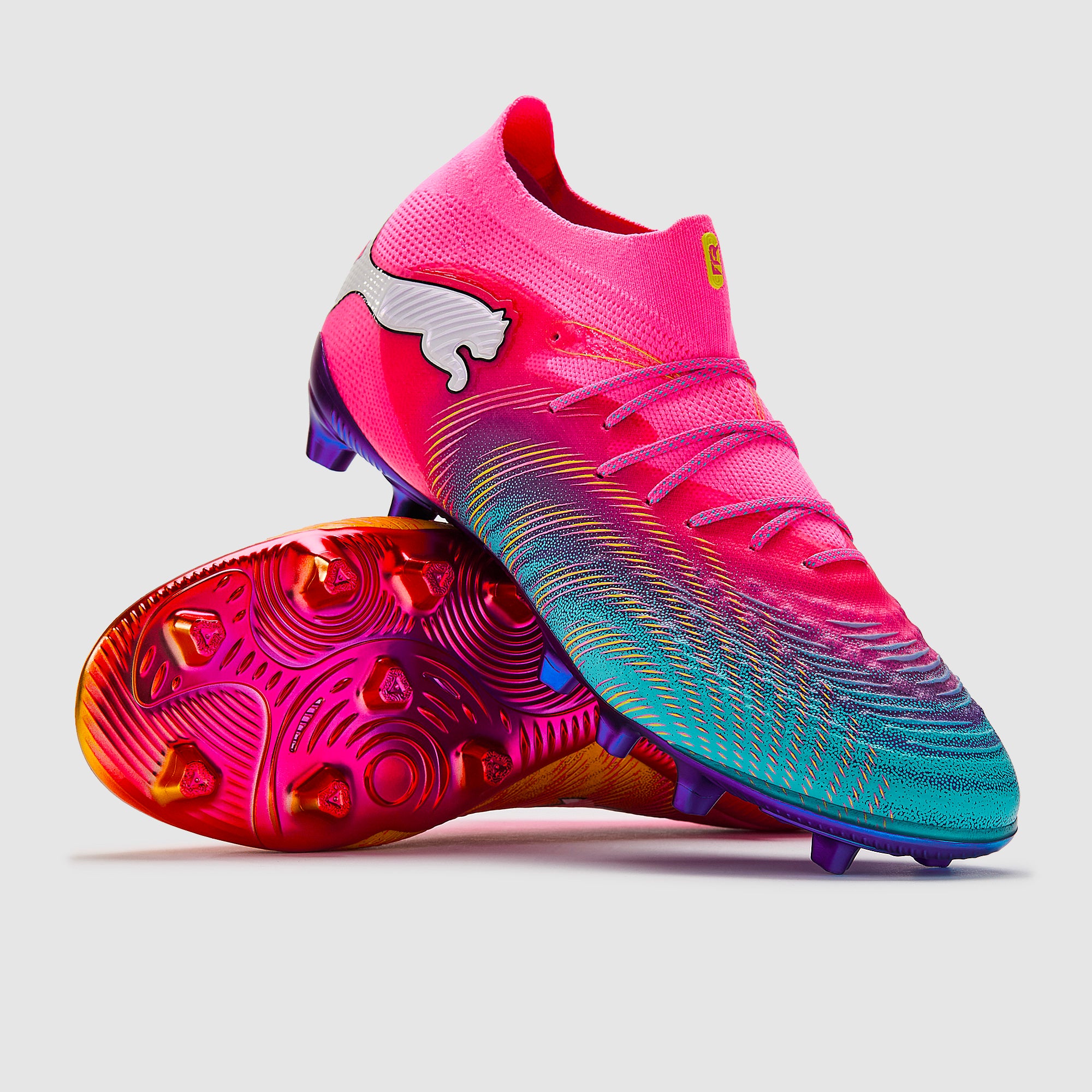 Puma Future 9 Ultimate AG - Poison Pink/Sun Stream/Bright Aqua