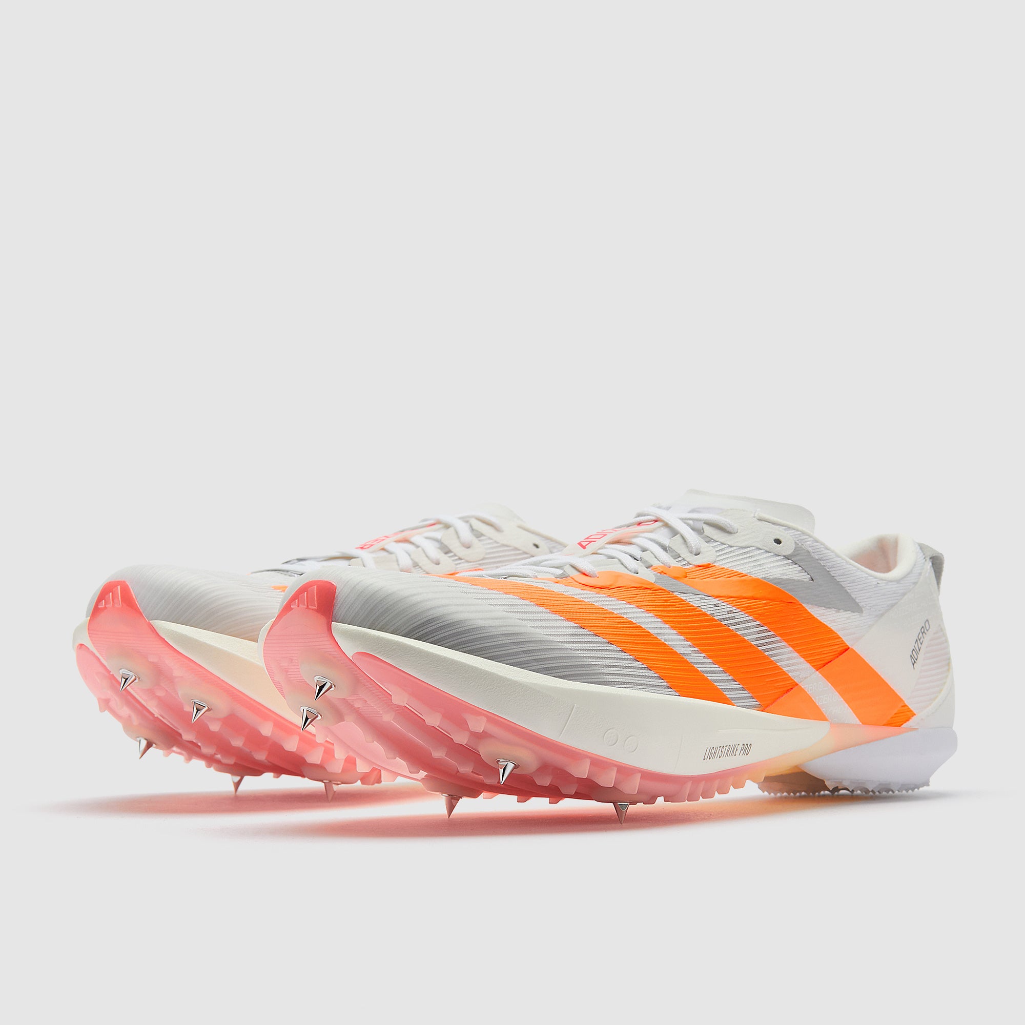 adidas adizero Ambition - Ftwr White/Lucid Orange/Lucid Red - Mens