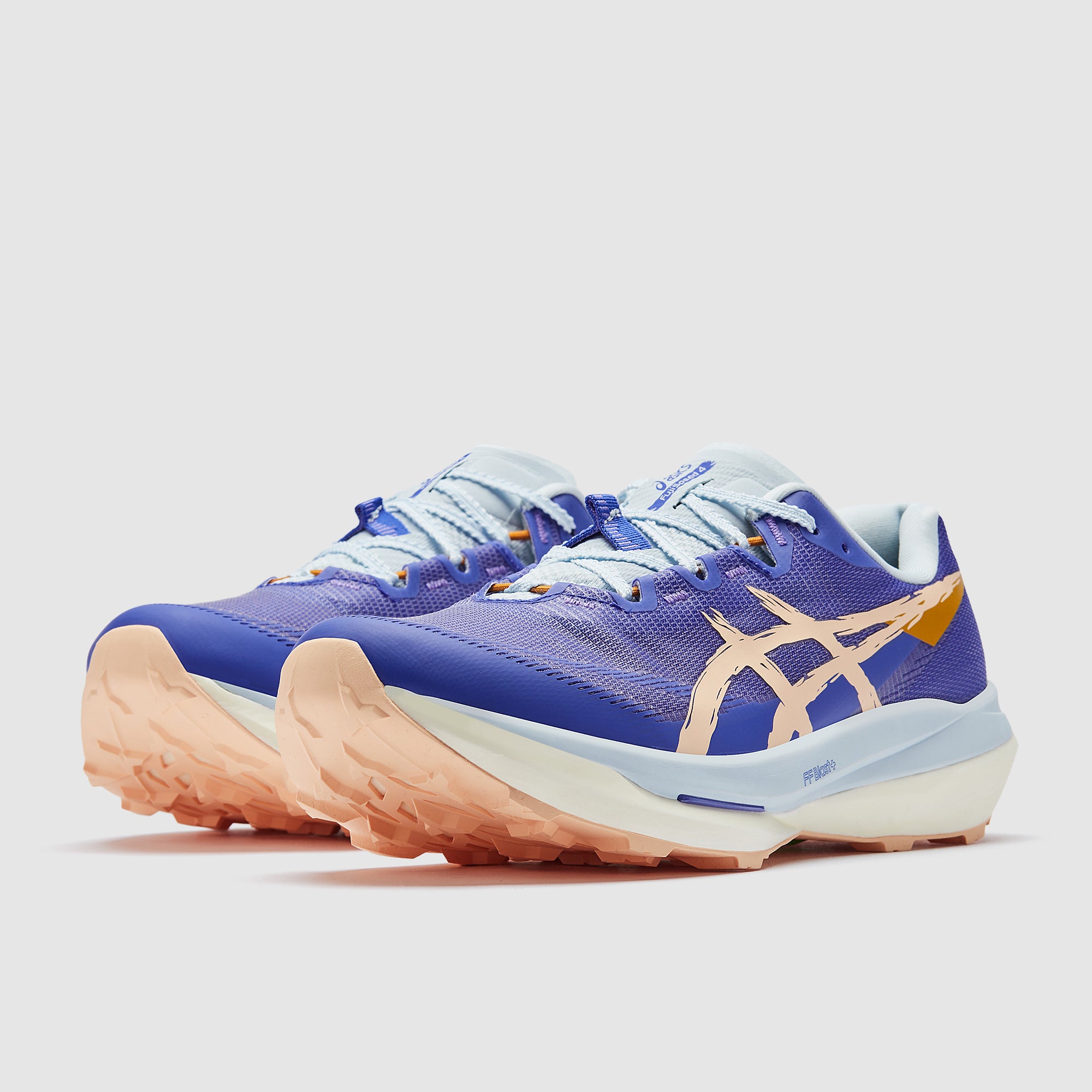 Asics Fujispeed 4 - Cobalt Burst/Apricot Crush - Mens Shoes