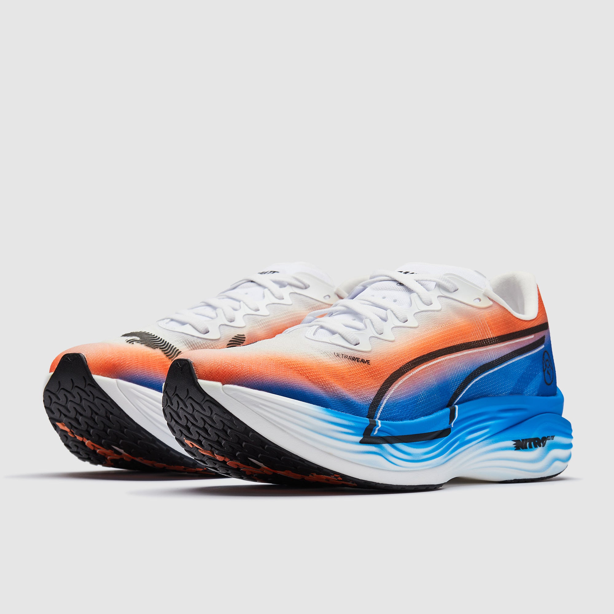 Puma Deviate Nitro Elite 3 Ekiden - PUMA White/Heat Fire/PUMA