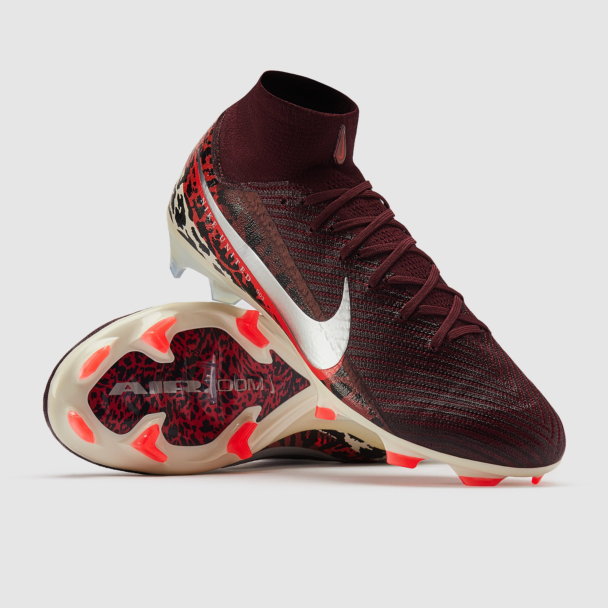 Nike Air Zoom Mercurial Superfly X Elite Firm Ground - Burgundy