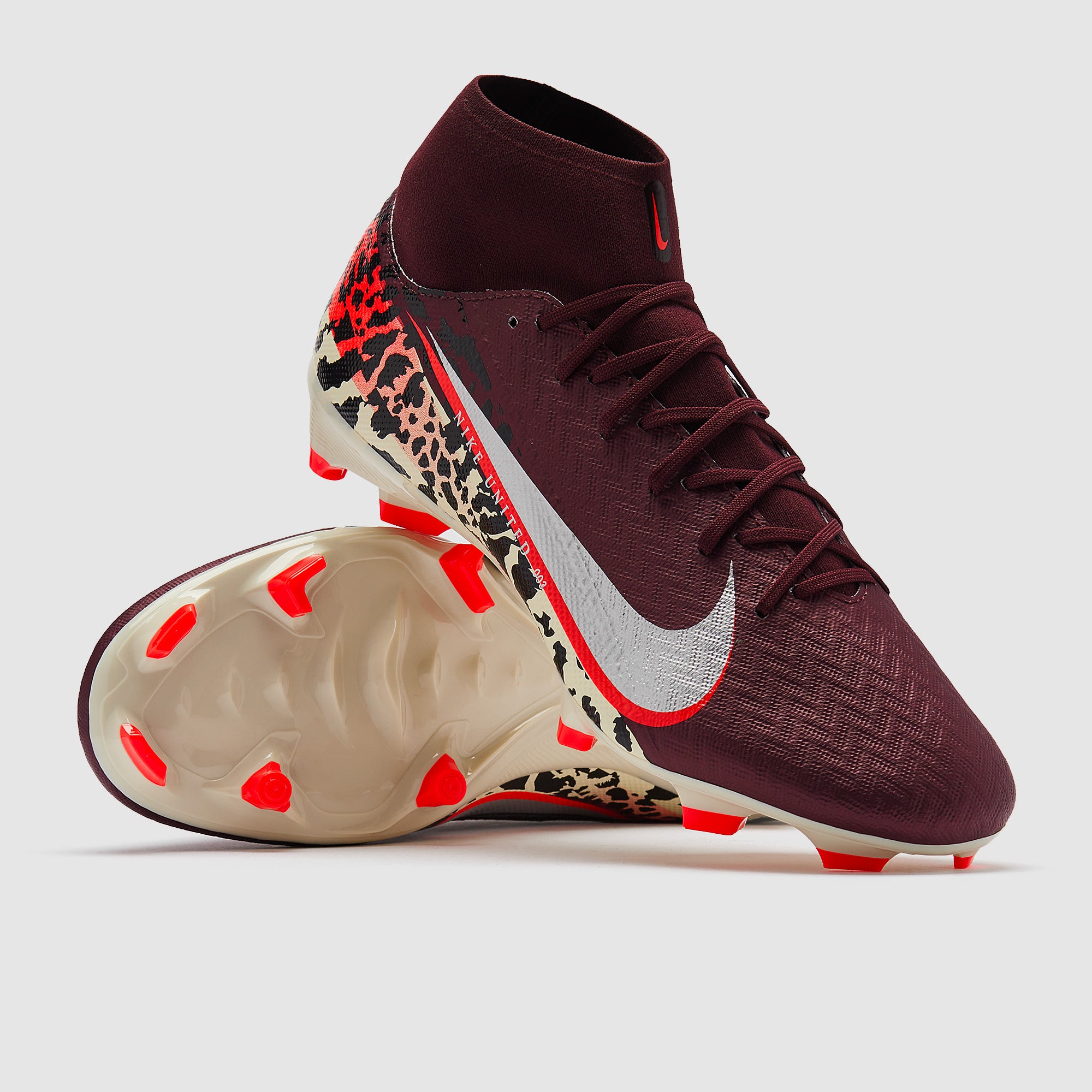 シューズ Nike Mercurial Superfly Nike Air Zoom Mercurial Superfly X Academy Firm Ground - Burgundy