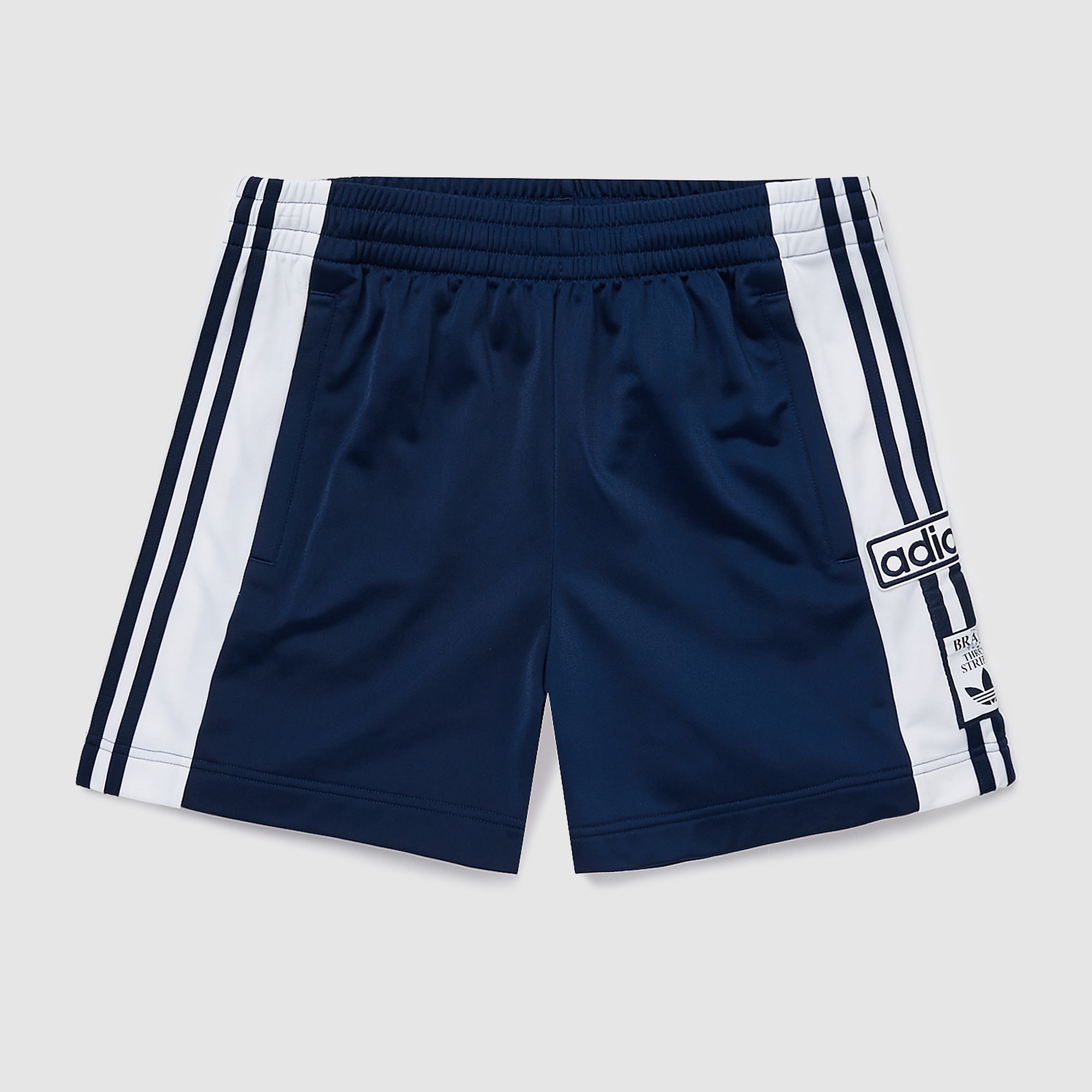 adidas gazelle silver green womens adidas Originals Womens Adibreak Shorts - Night Indigo - Bottoms