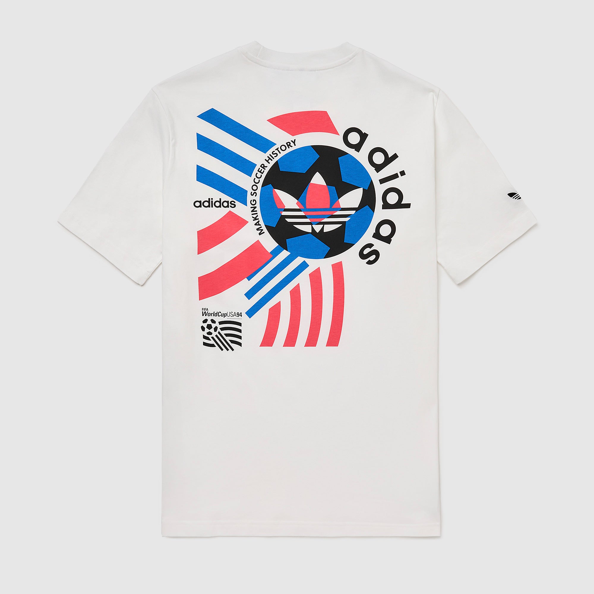 adidas Originals Archive Football Graphic T-Shirt - White - Tops