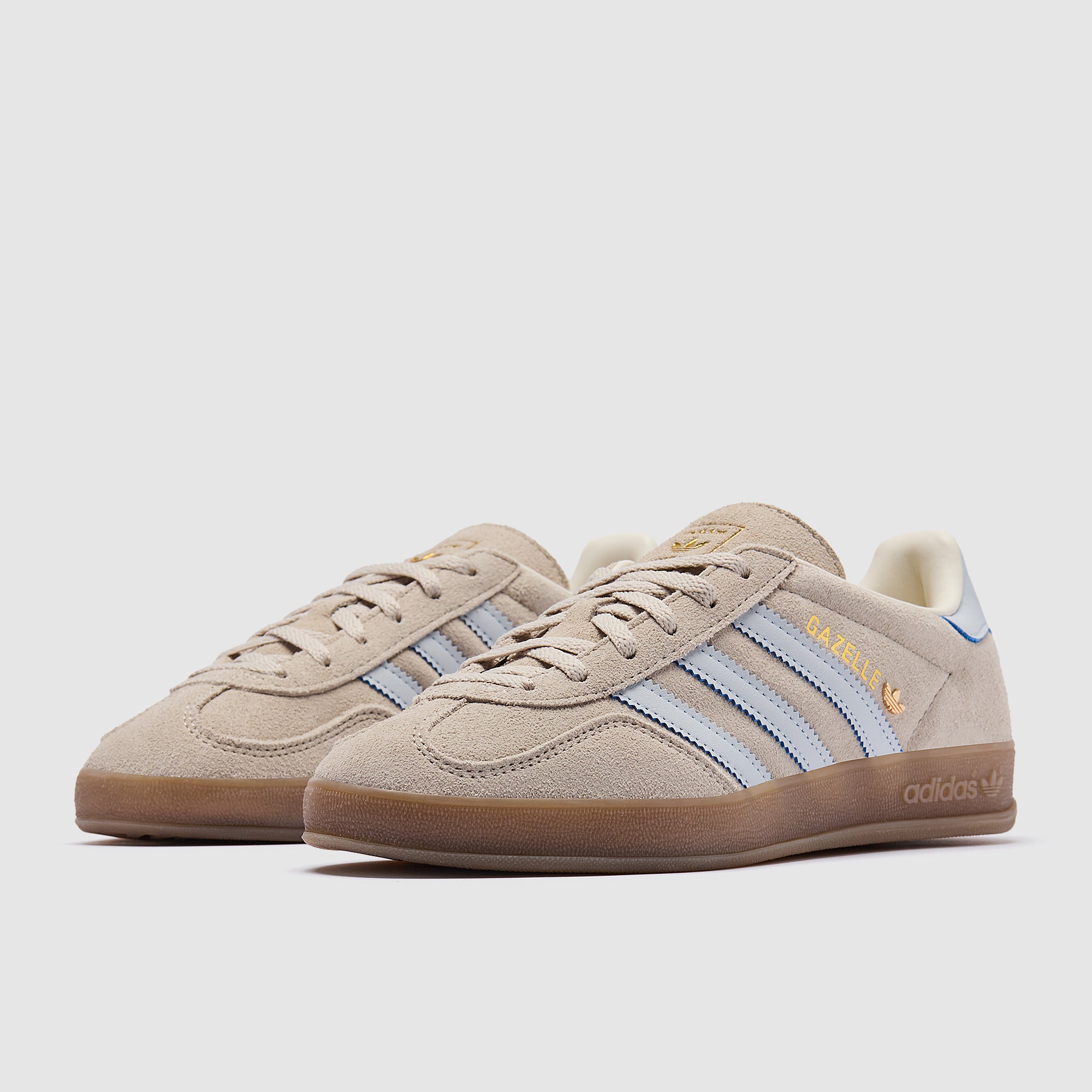 Gum Sole Gazelle Adidas Woman Adidas Originals Womens Gazelle Bold Wonder Mauve/Off White/Gum -Trainers  Womens Shoes