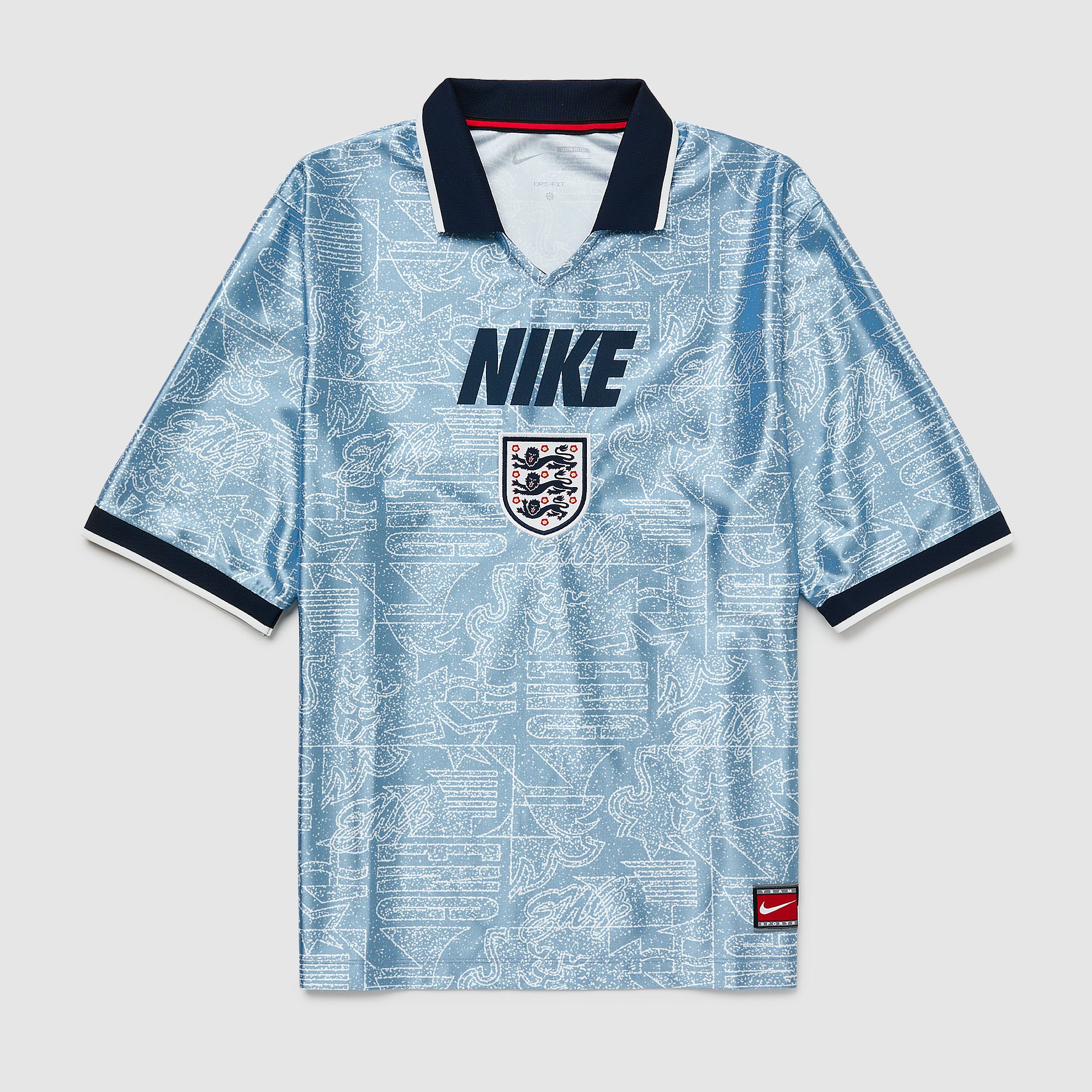 Nike England 2026 Dri-FIT Energy Top - Work Blue/White - Mens Replica