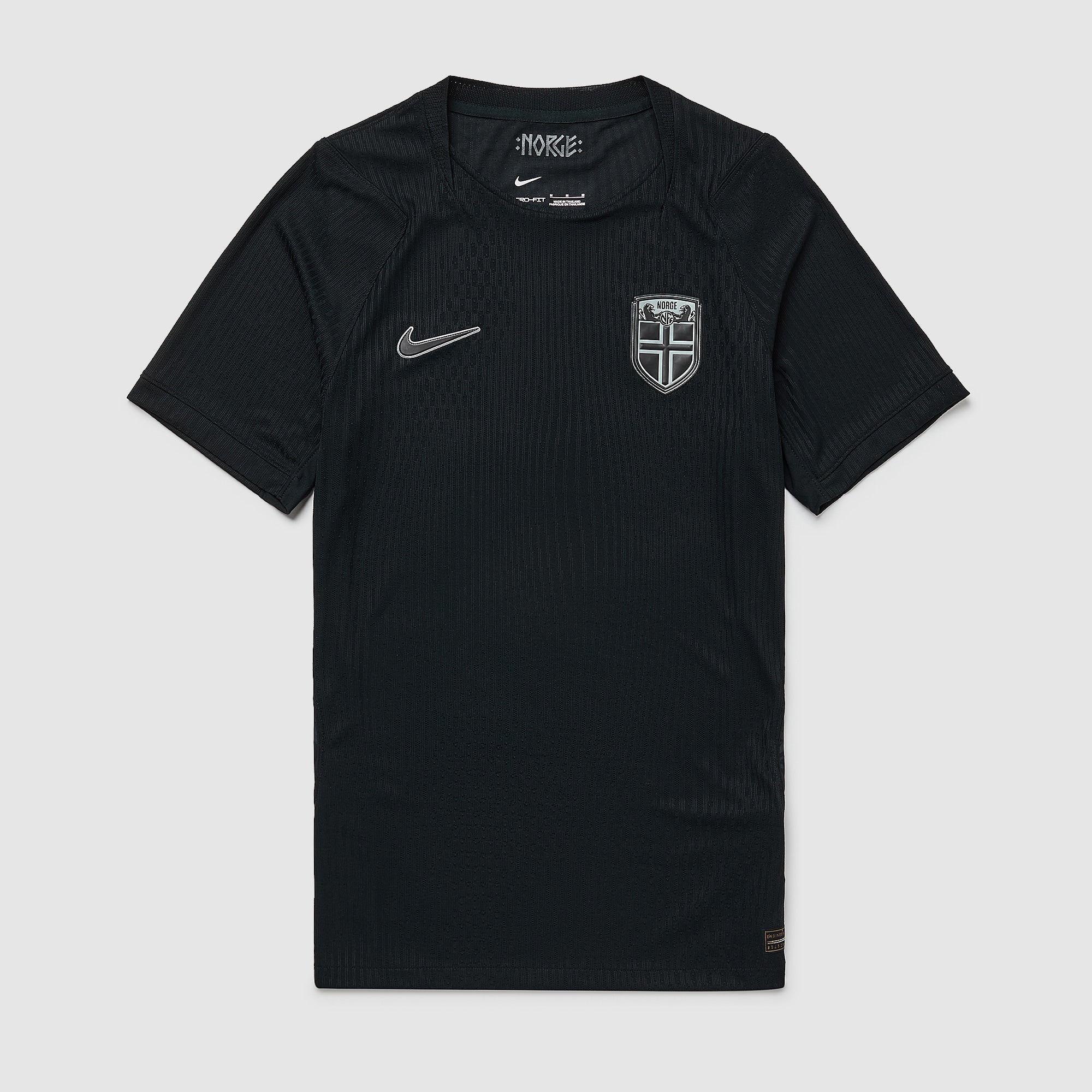 Nike Norway 2026 Dri-FIT ADV Match Away Shirt - Black/Black/Black