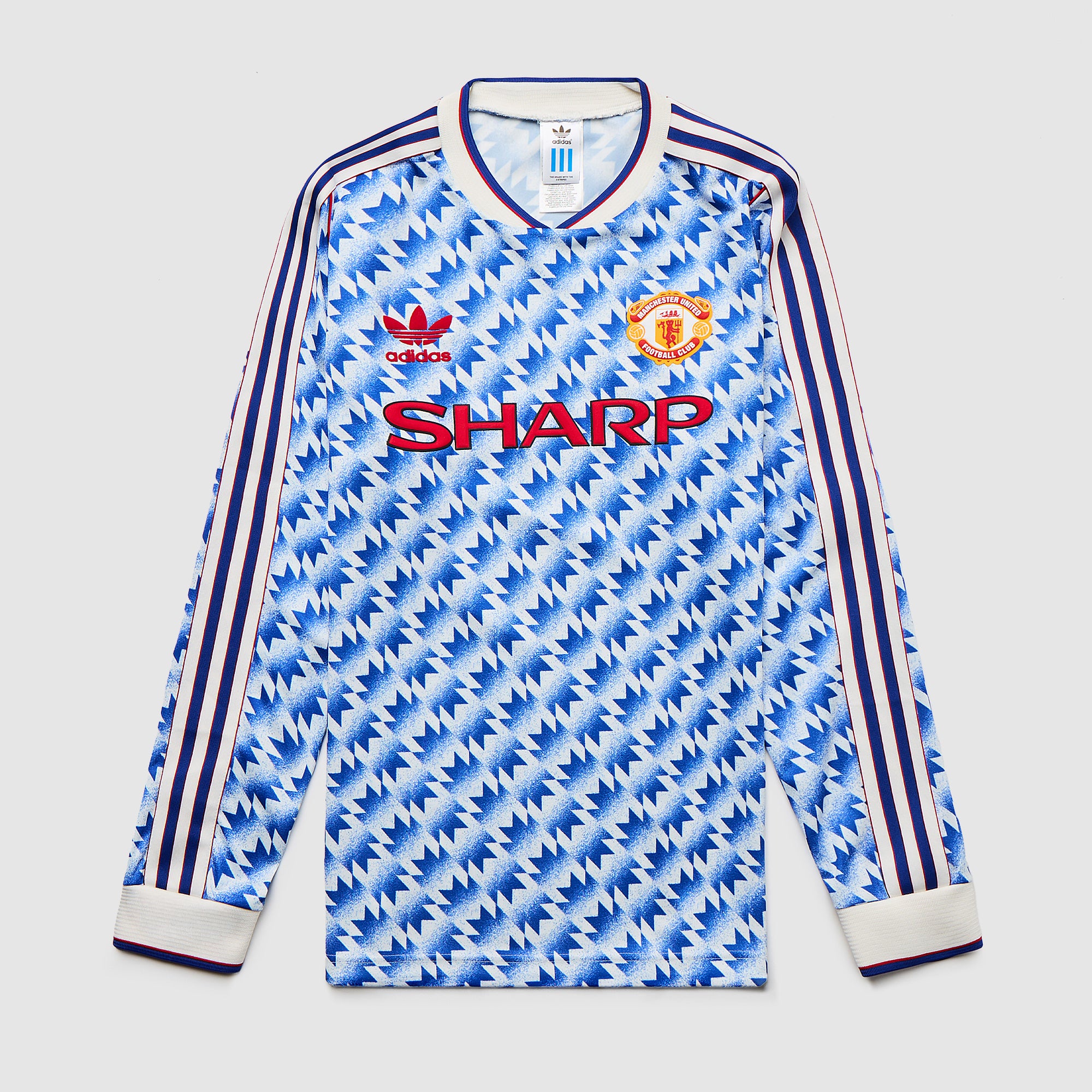 adidas Originals Manchester United 1990 Away LS Shirt