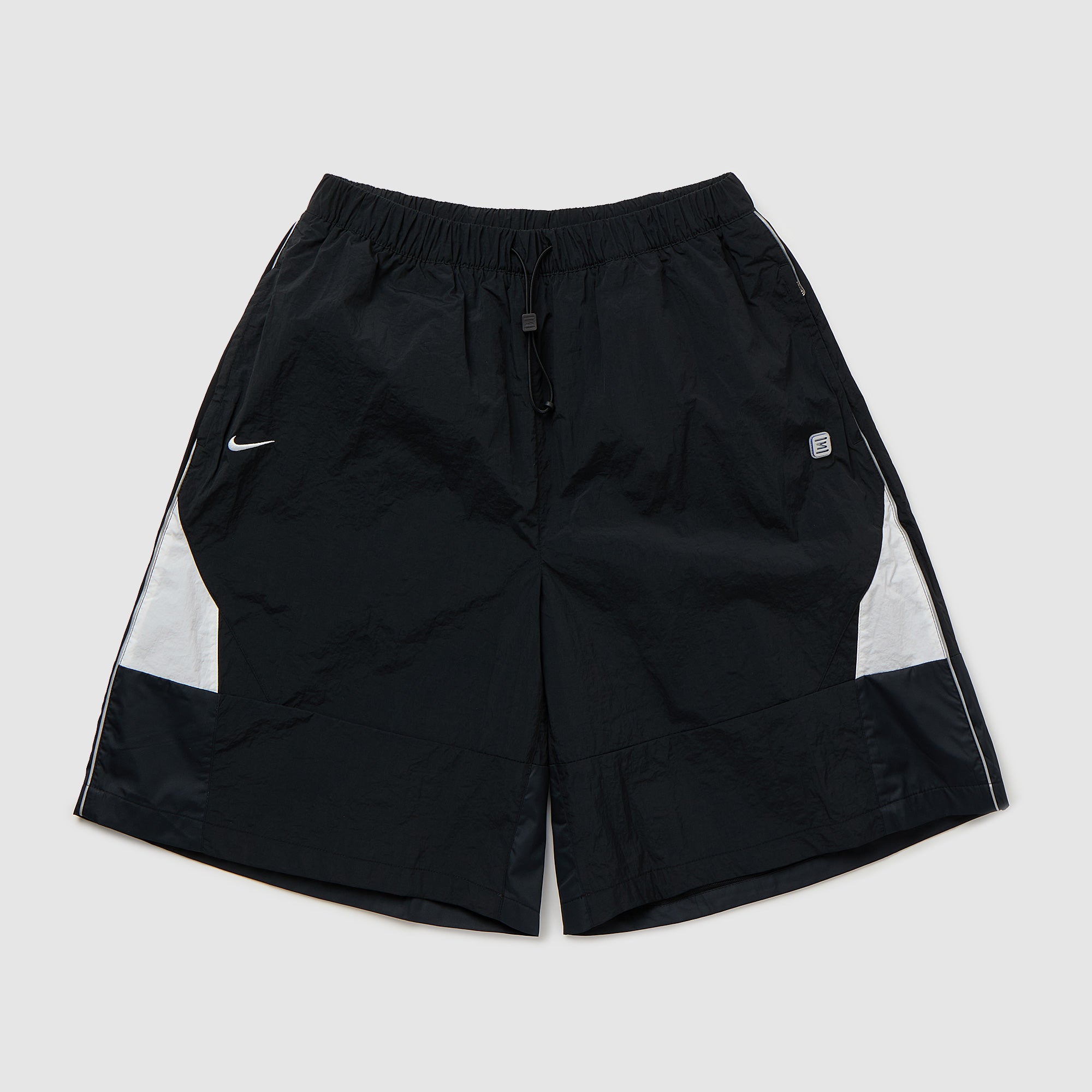 Nike Sportswear Shox Womens Woven Shorts - Black/White - Bottoms
