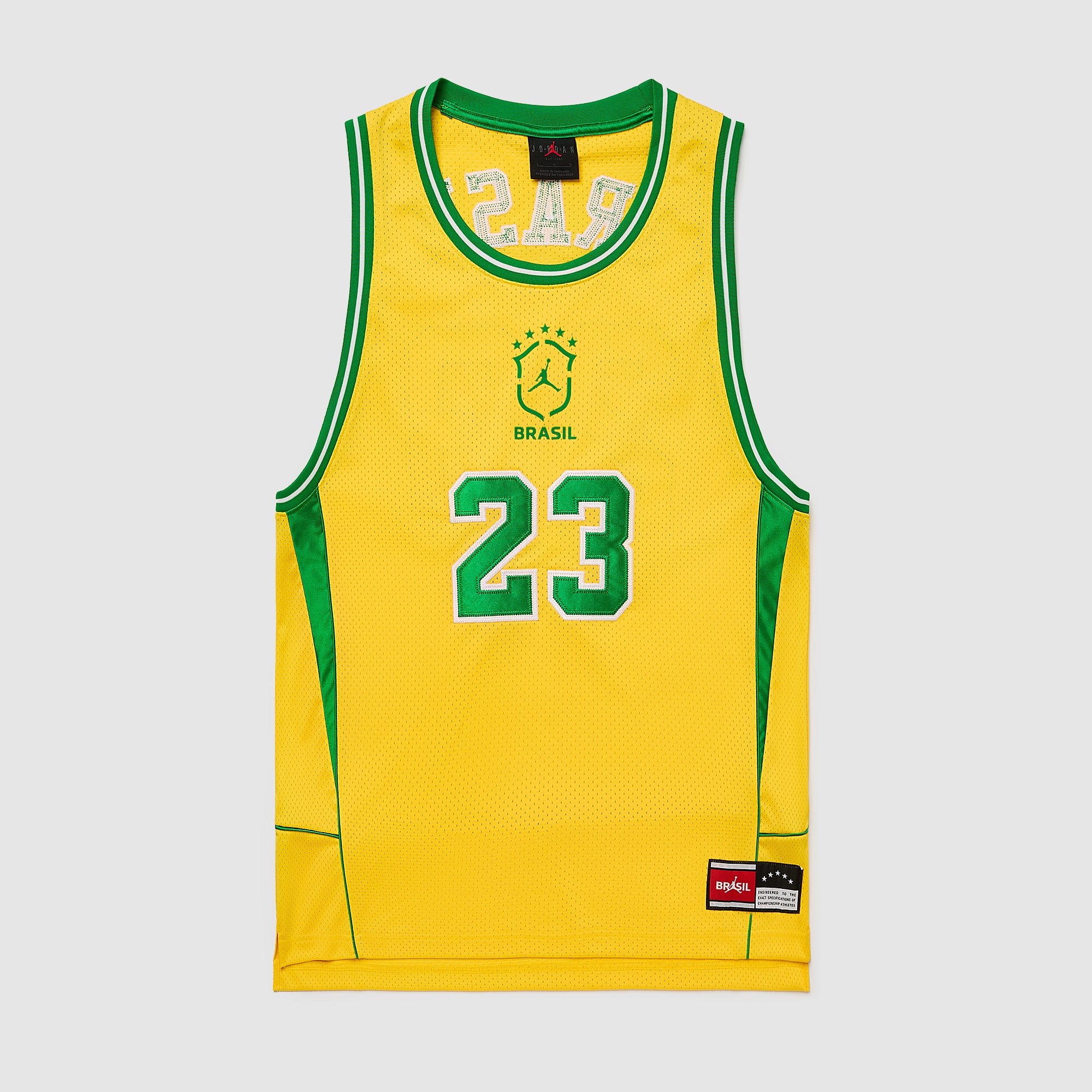 Jordan x Brazil 2026 Essentials Mesh Jersey - Varsity Maize/Lucky