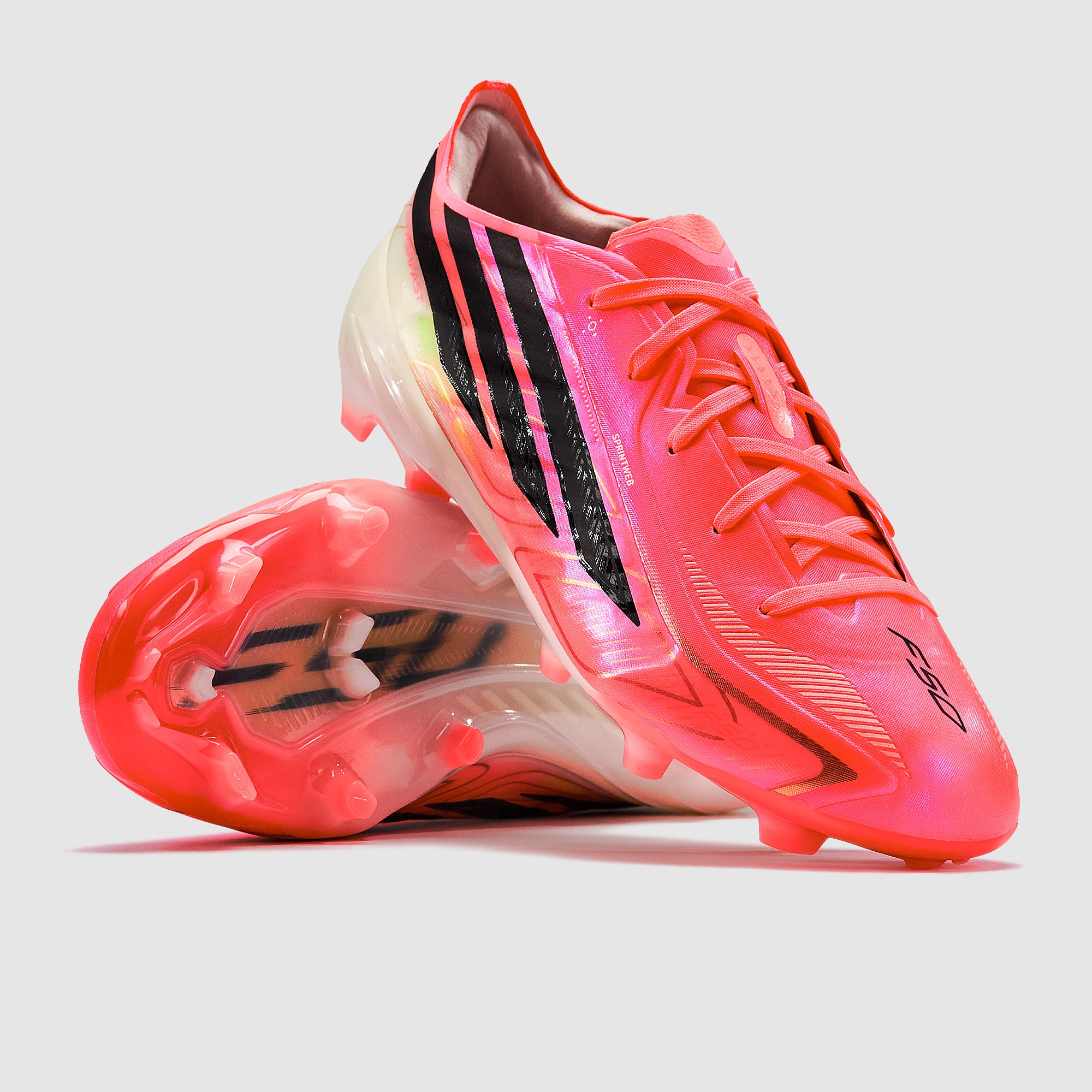 adidas Kids F50 Hyperfast Elite Firm Ground - Solar Turbo/Core
