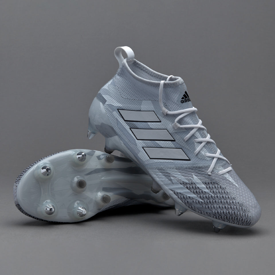 adidas ACE 17.1 Primeknit SG - Mens Boots - Soft Ground - Clear