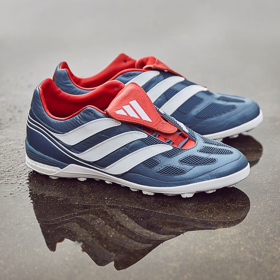 adidas Predator Precision TF - Mens Boots - Turf Trainer - Blue