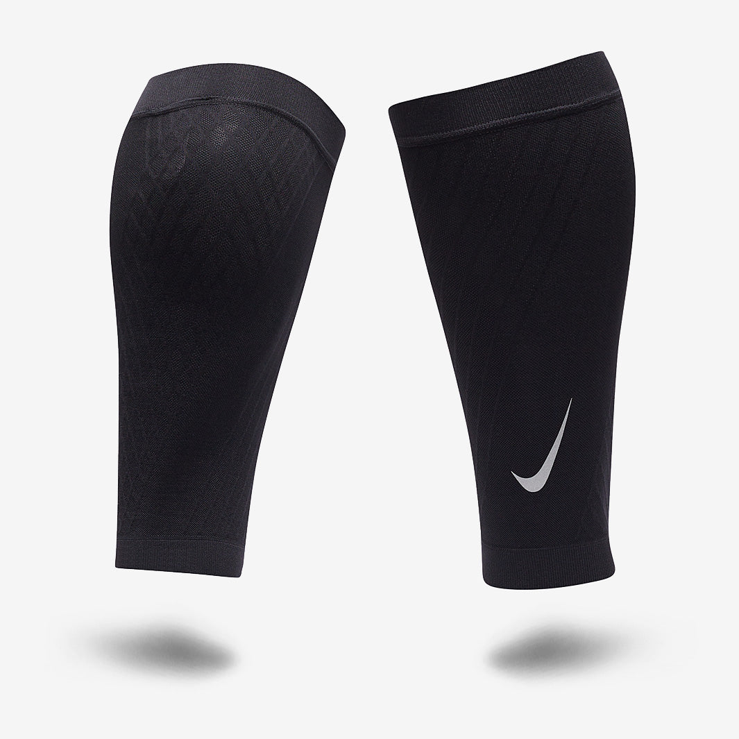 Nike Zoned Support Calf Sleeves - Black/Silver - Accessories - RS