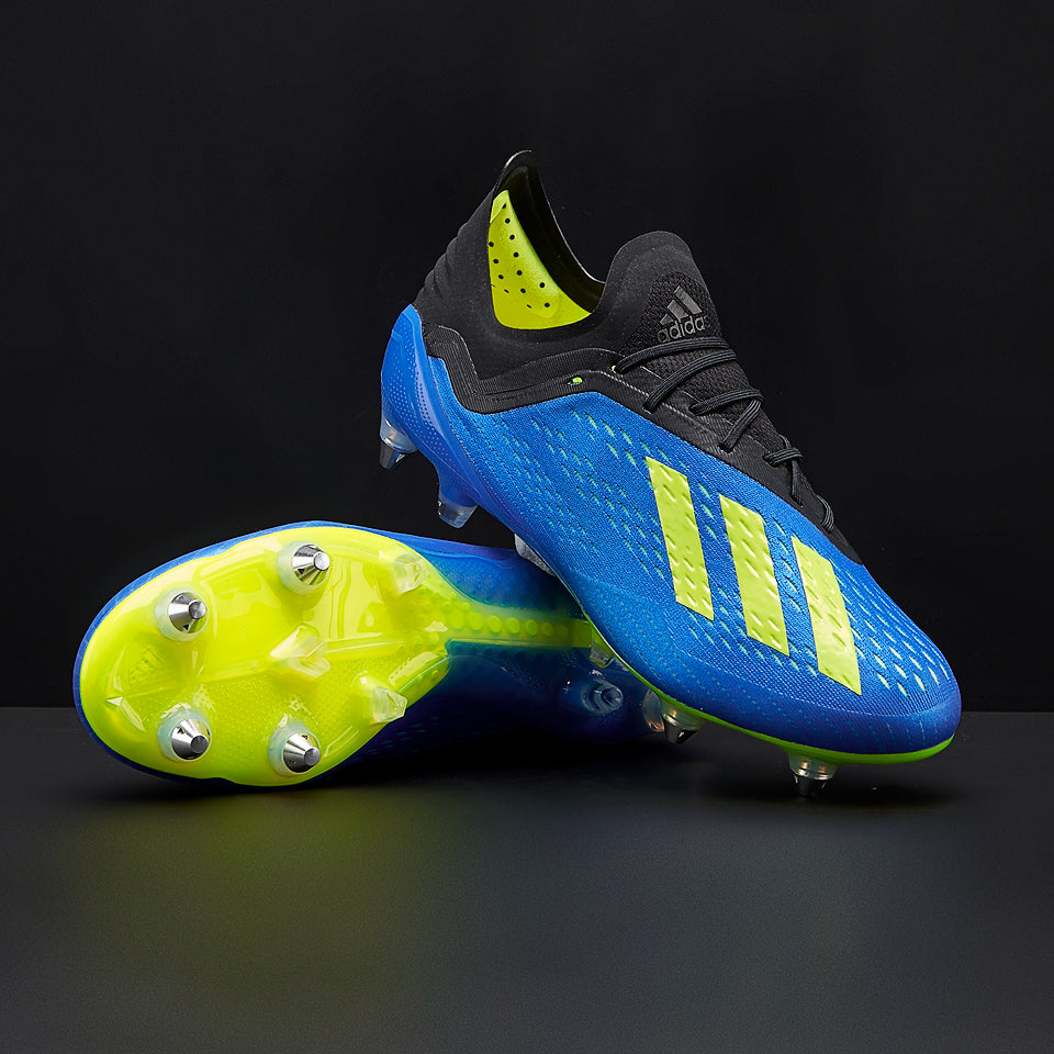 アディダス エックス 18.1 SG adidas X 18.1 SG - Mens Boots - Soft Ground - Football Blue/Solar